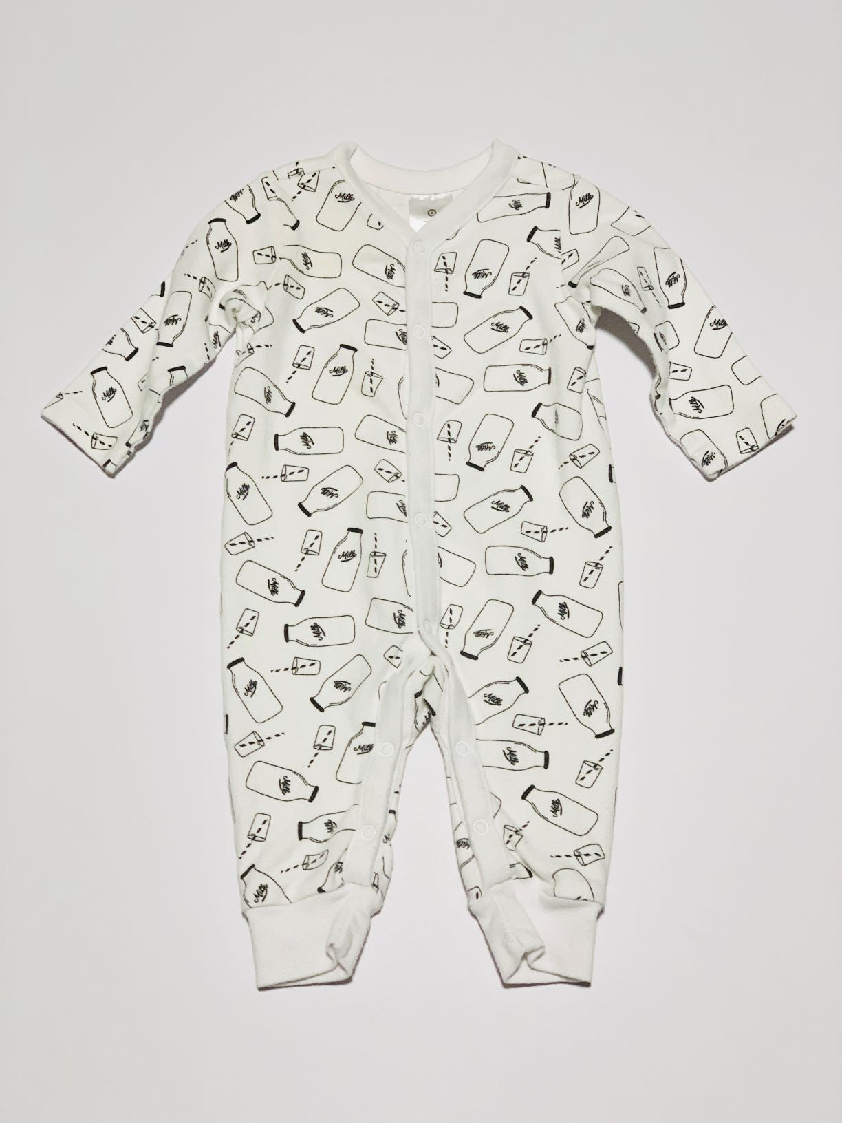 Milk bottle onesie - Size 000