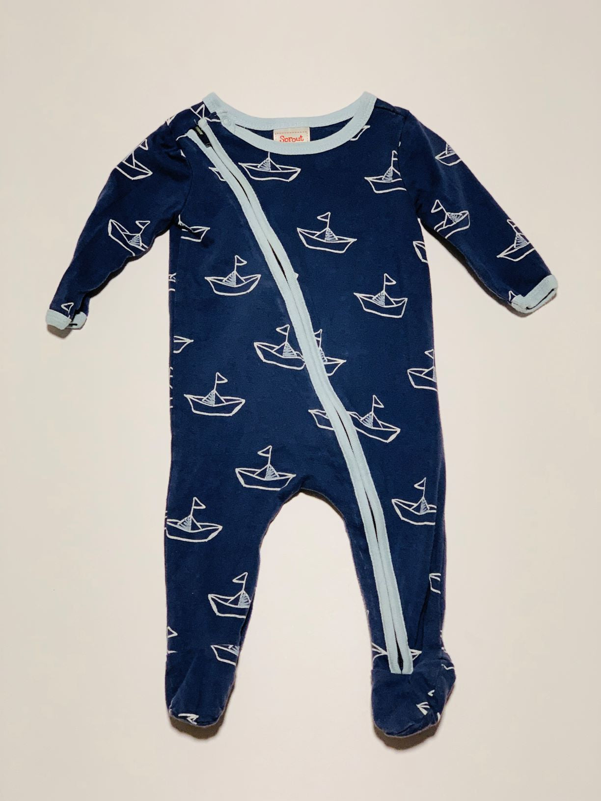 Sailboat onesie - Size 000