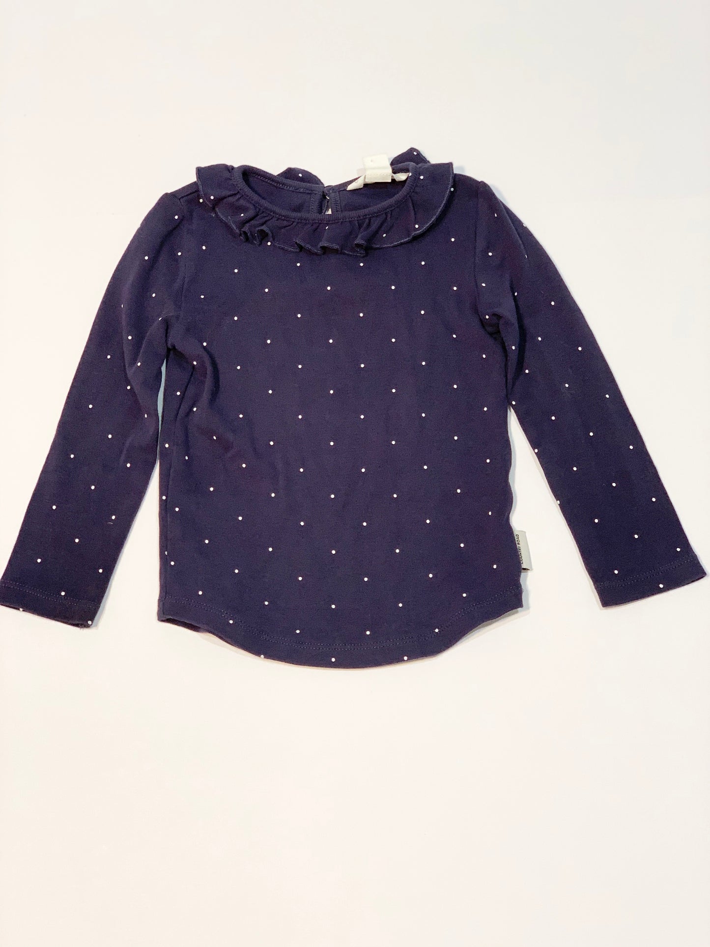 Navy spot top - Size 1