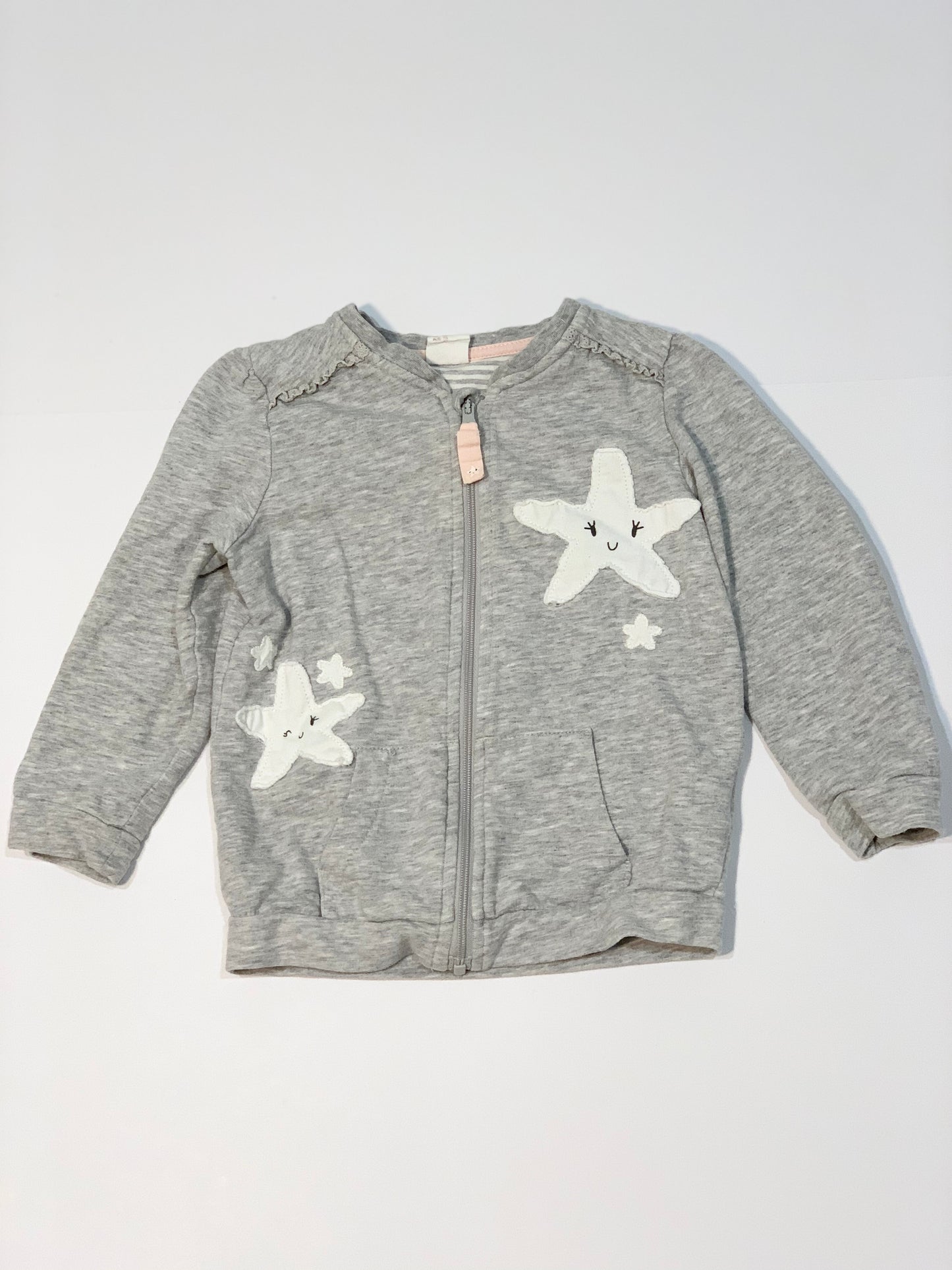 Stars zip jacket - Size 1
