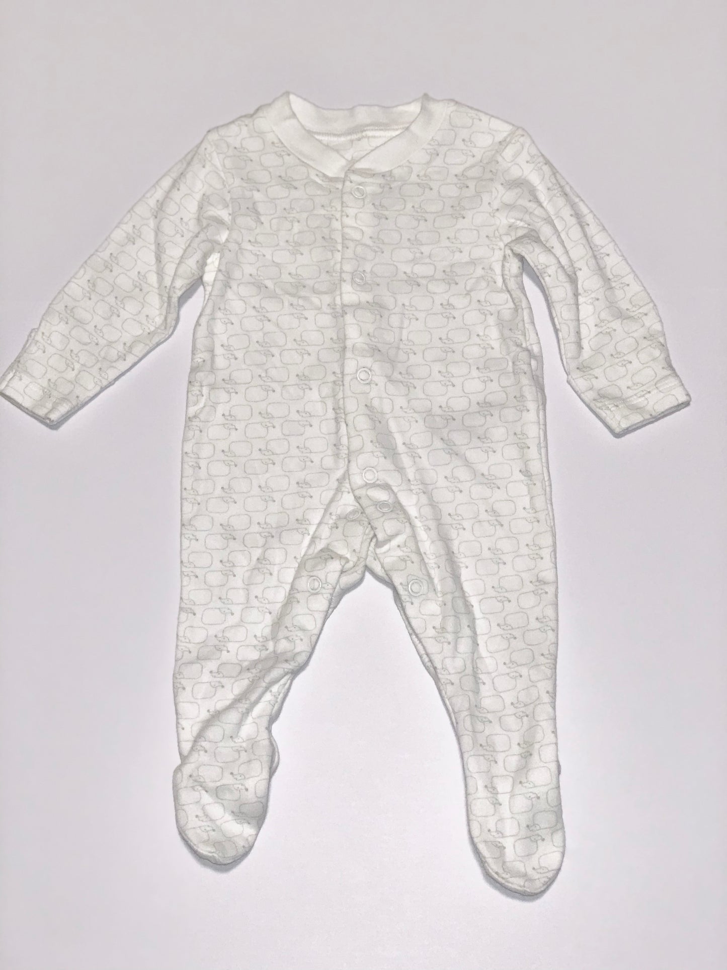 Hedgehog print onesie - Size 0000