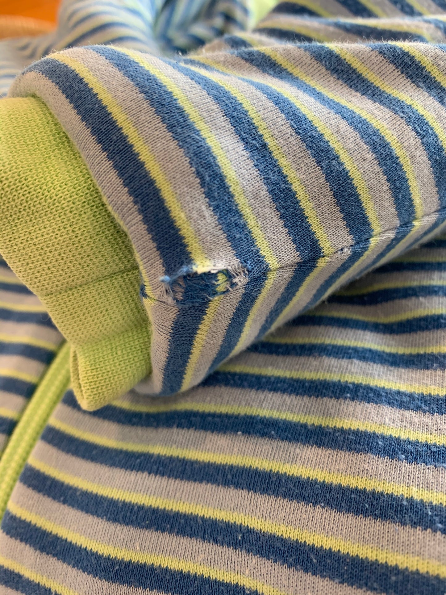 Striped winter sleeping bag - Size 1