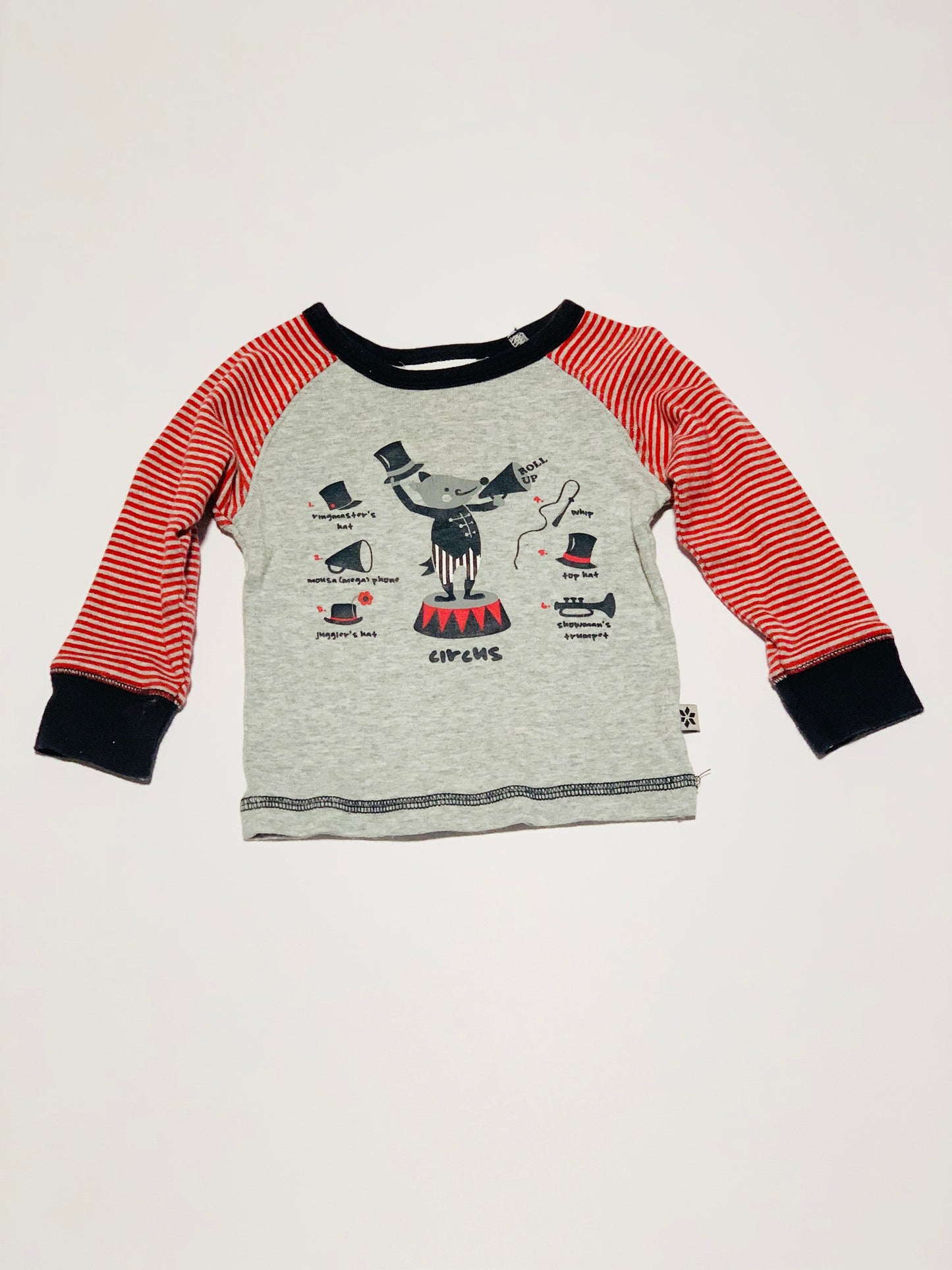 Circus mouse top - Size 00