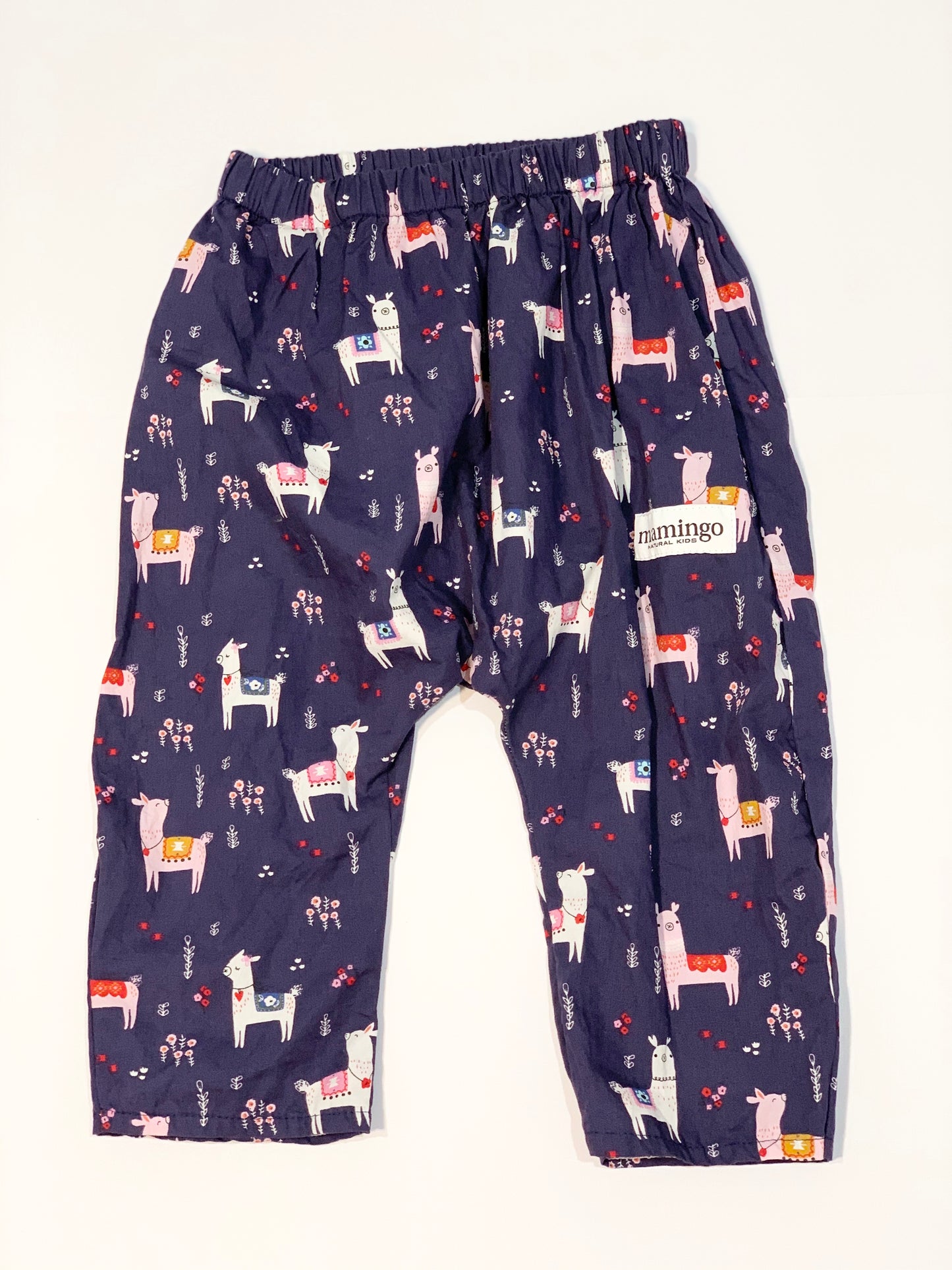 Llama harem pants - Size 2-3