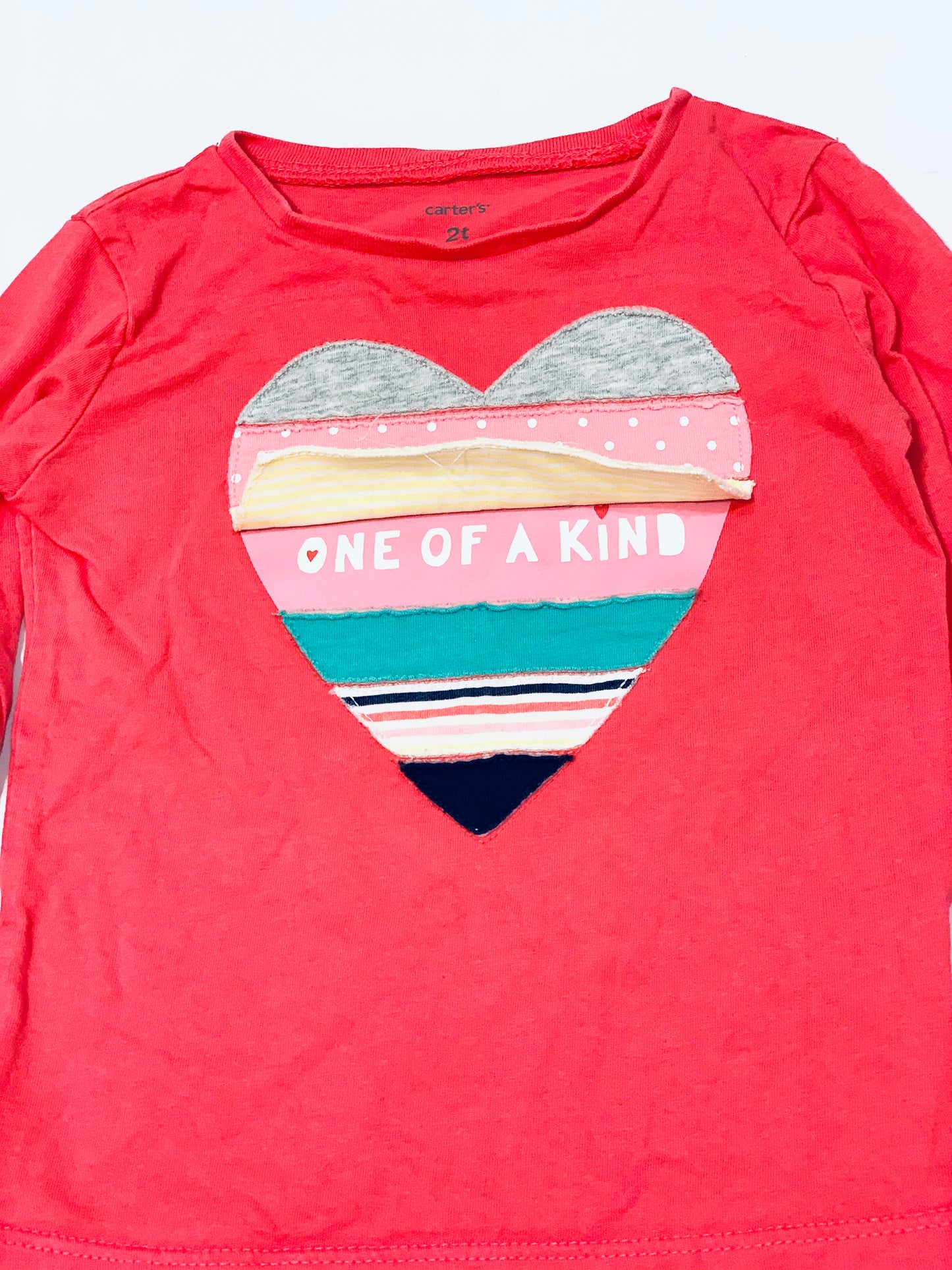 Pink heart top - Size 2