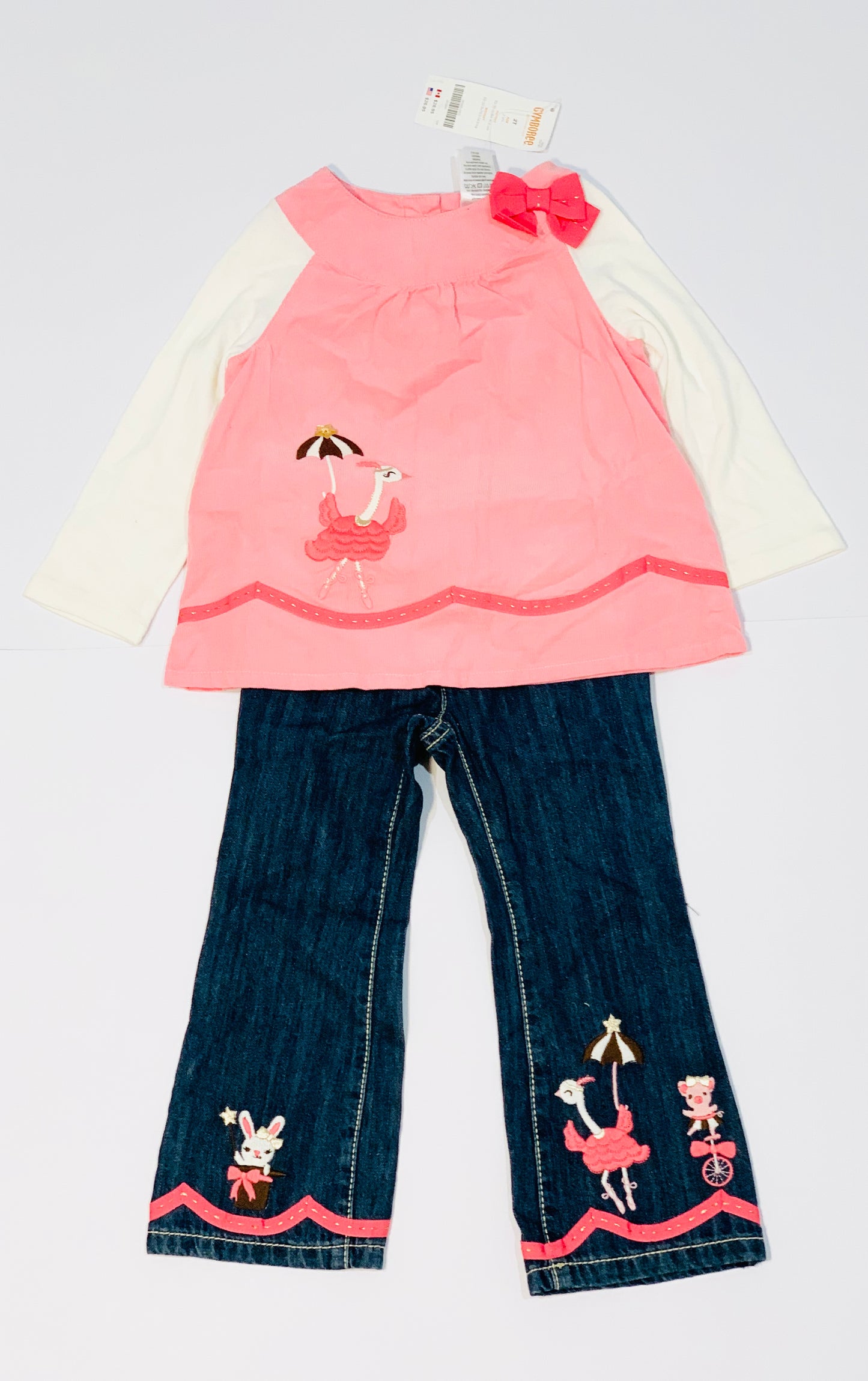 Embroidered jeans - Size 2