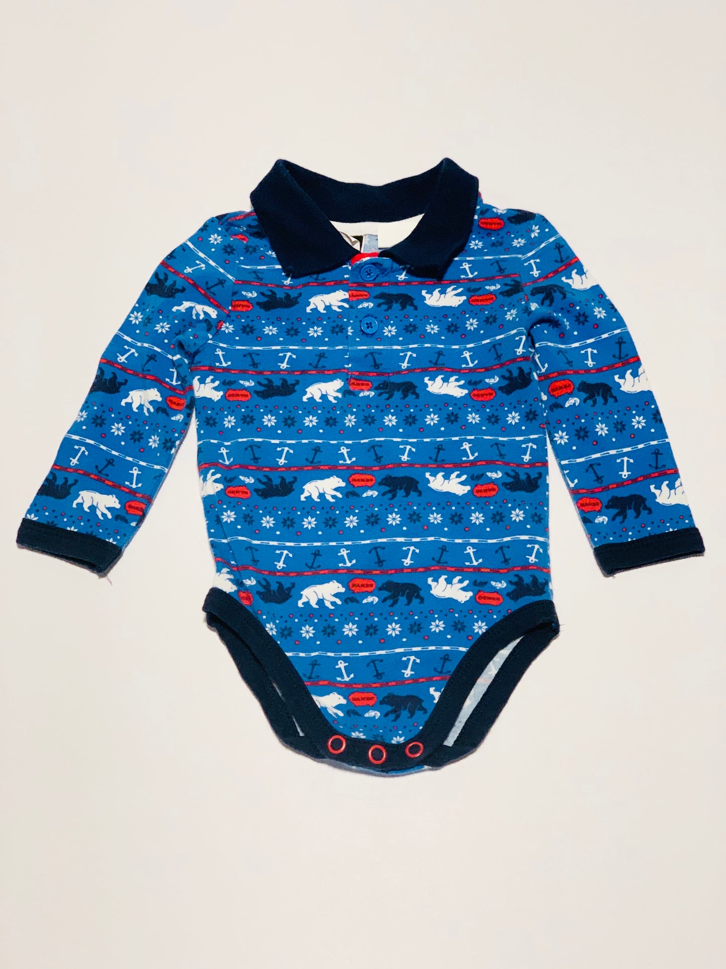 Bear print bodysuit - Size 00