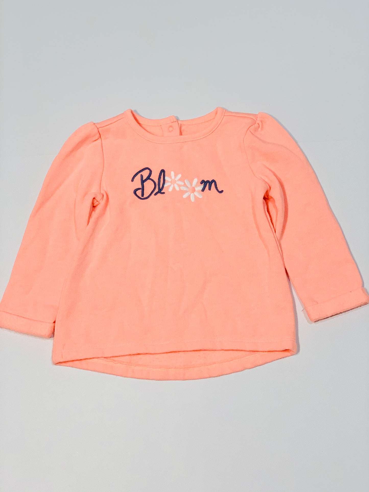 Fluro orange sweater - Size 2