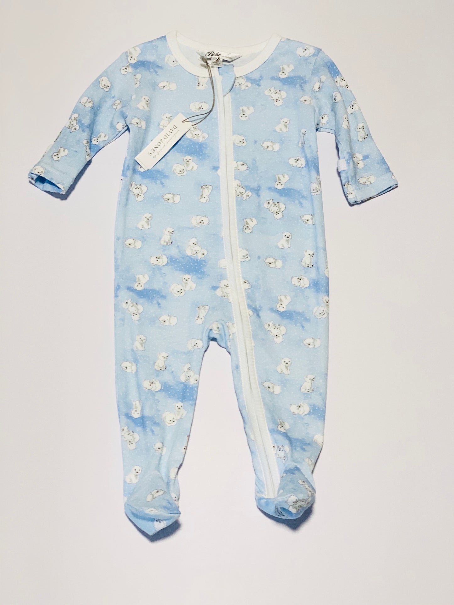 Blue bear onesie BNWT - Size 00