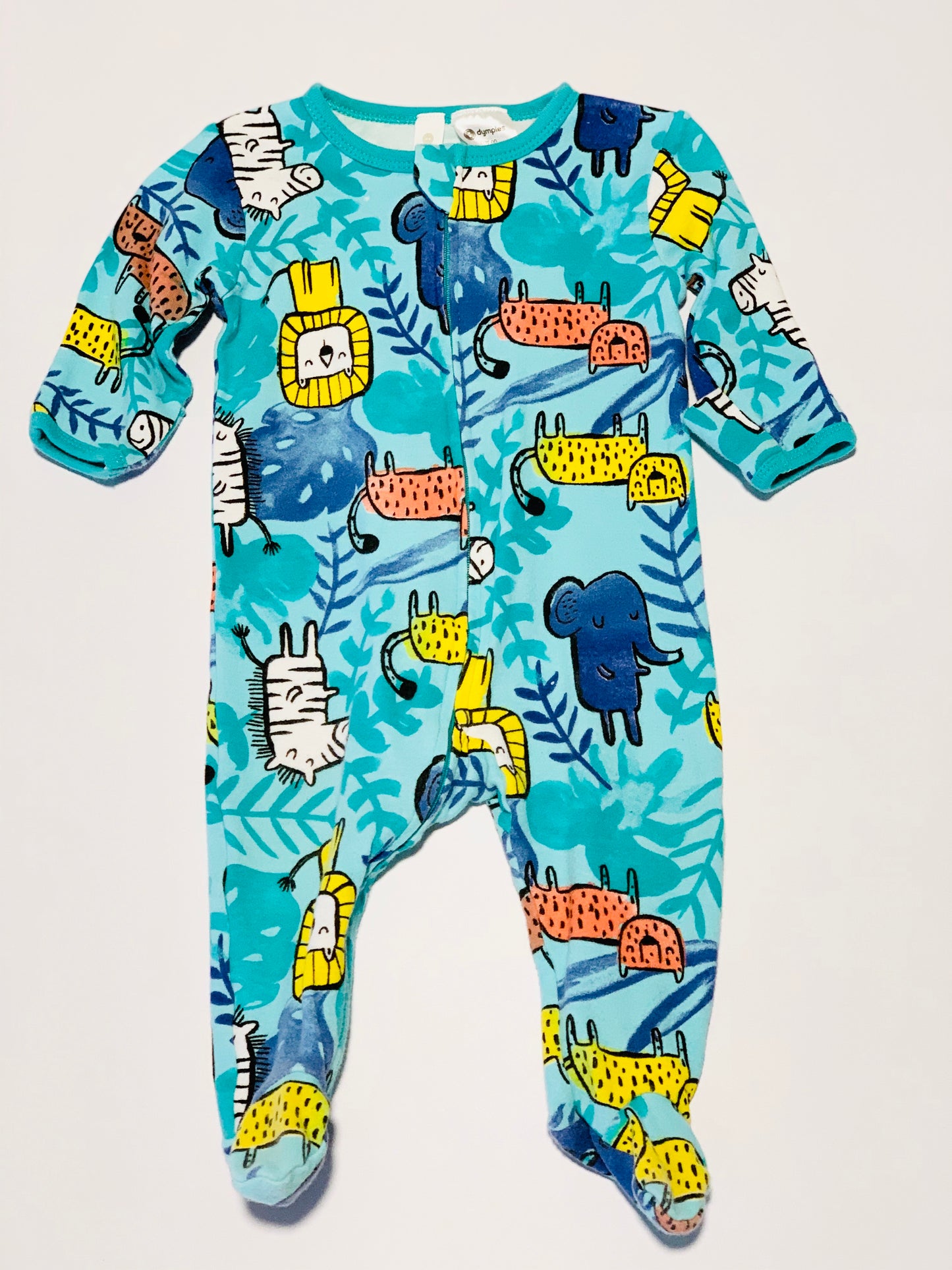 Jungle animals onesie - Size 00