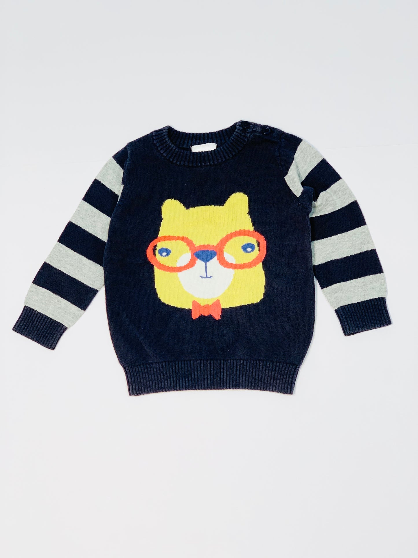 Bear knit jumper - Size 0