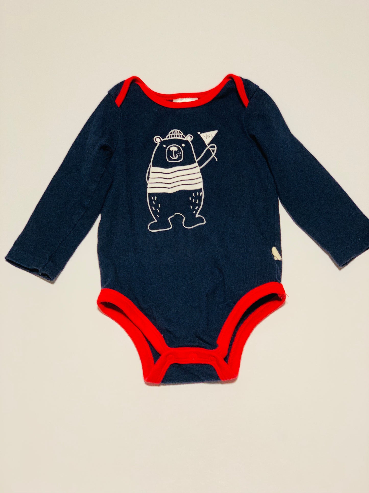 Navy bear set - Size 00