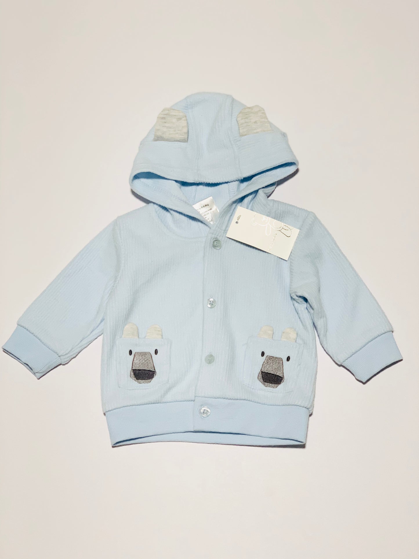 Blue hooded jacket BNWT - Size 00