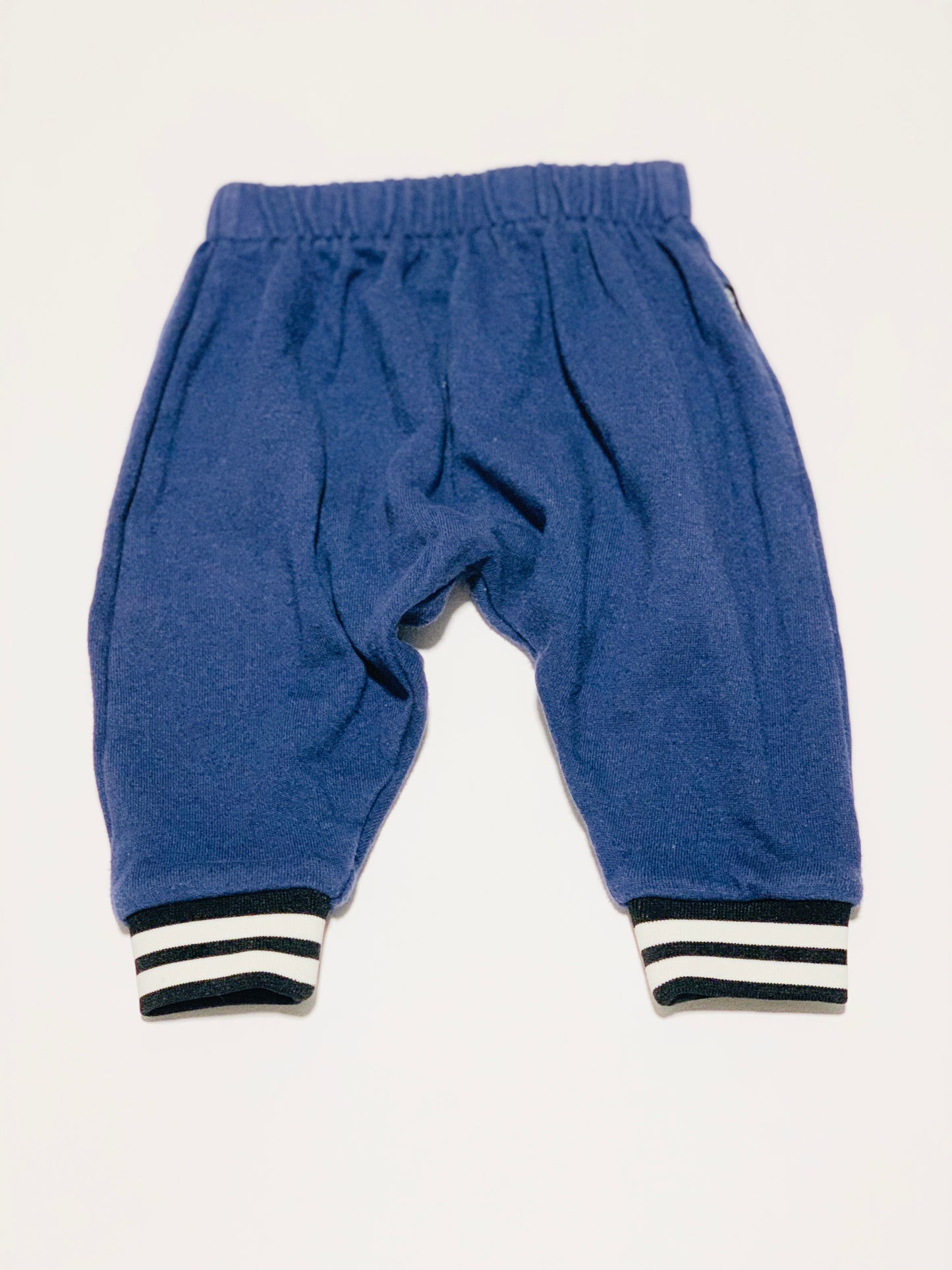 Navy cuffed pants - Size 00