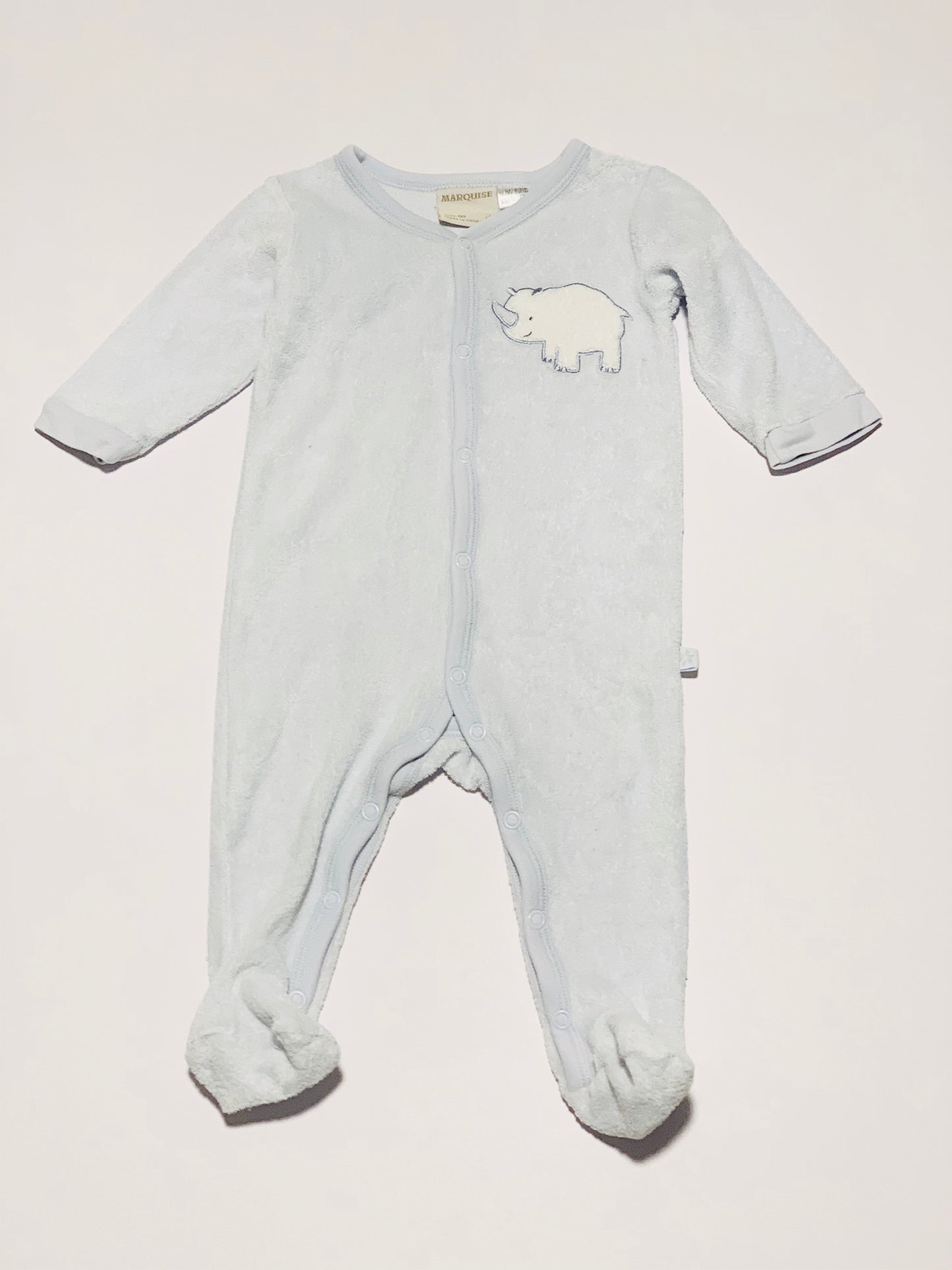 Rhino terry onesie - Size 00