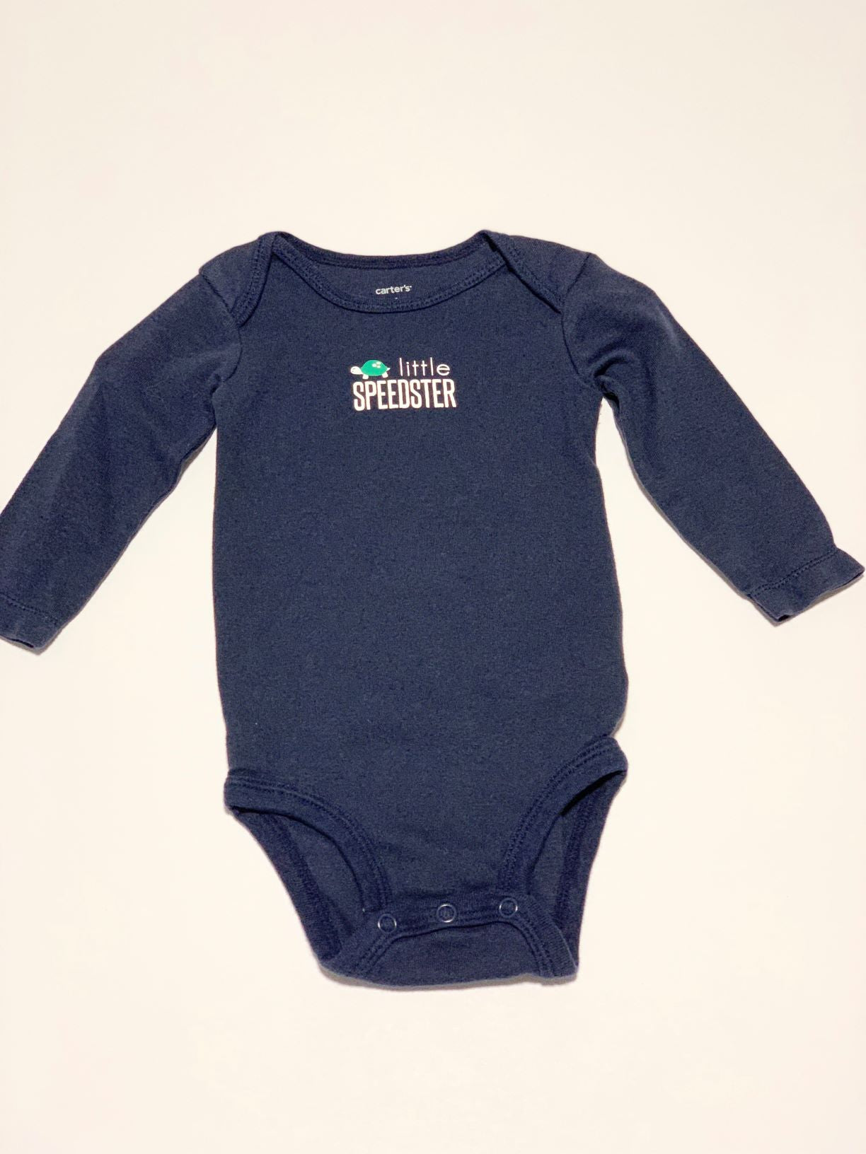Little Speedster bodysuit - Size 6 months