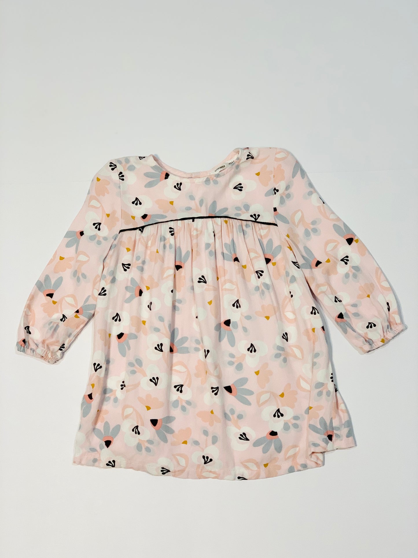 Pink floral dress - Size 0