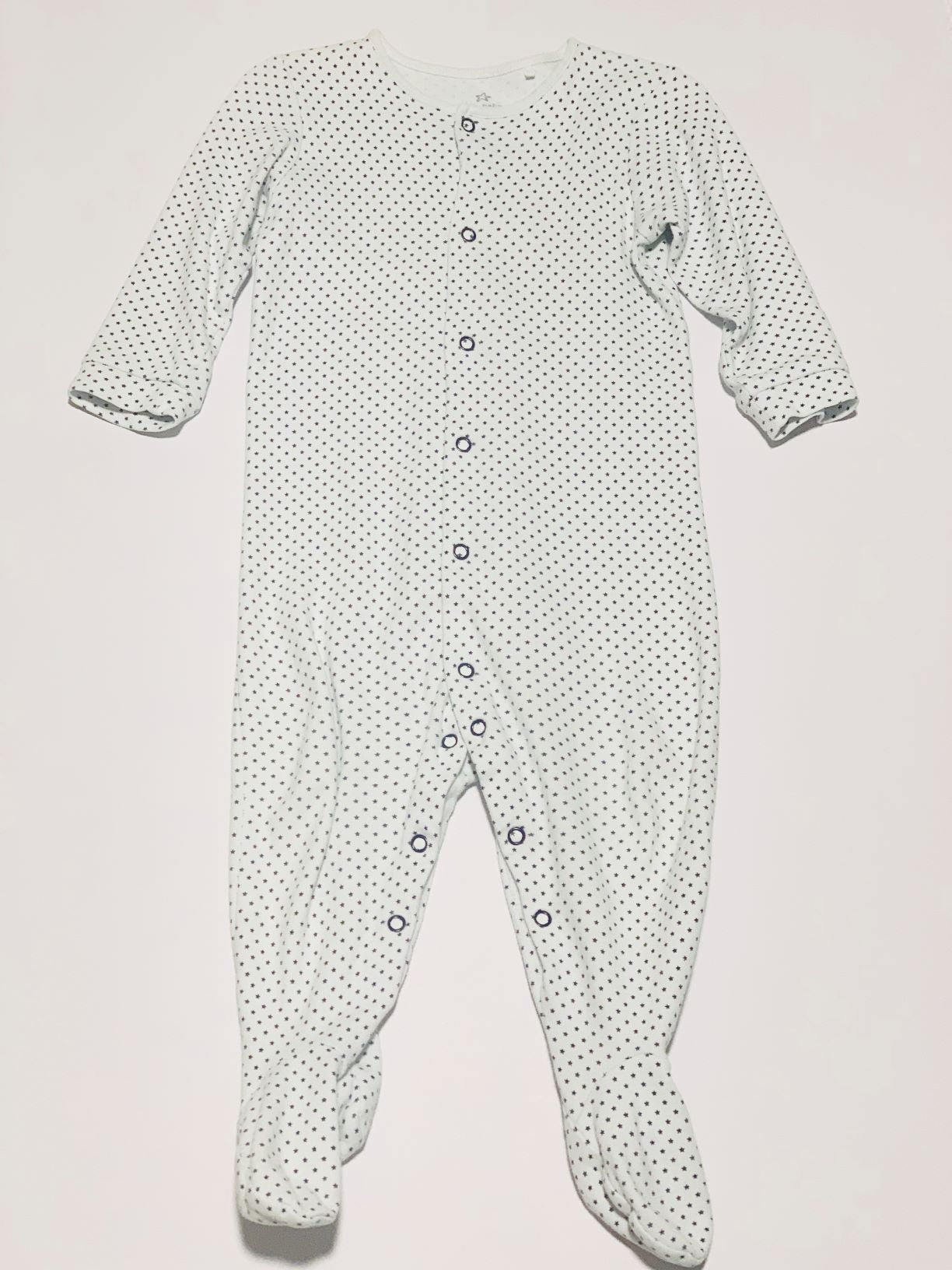 Blue stars onesie - Size 1