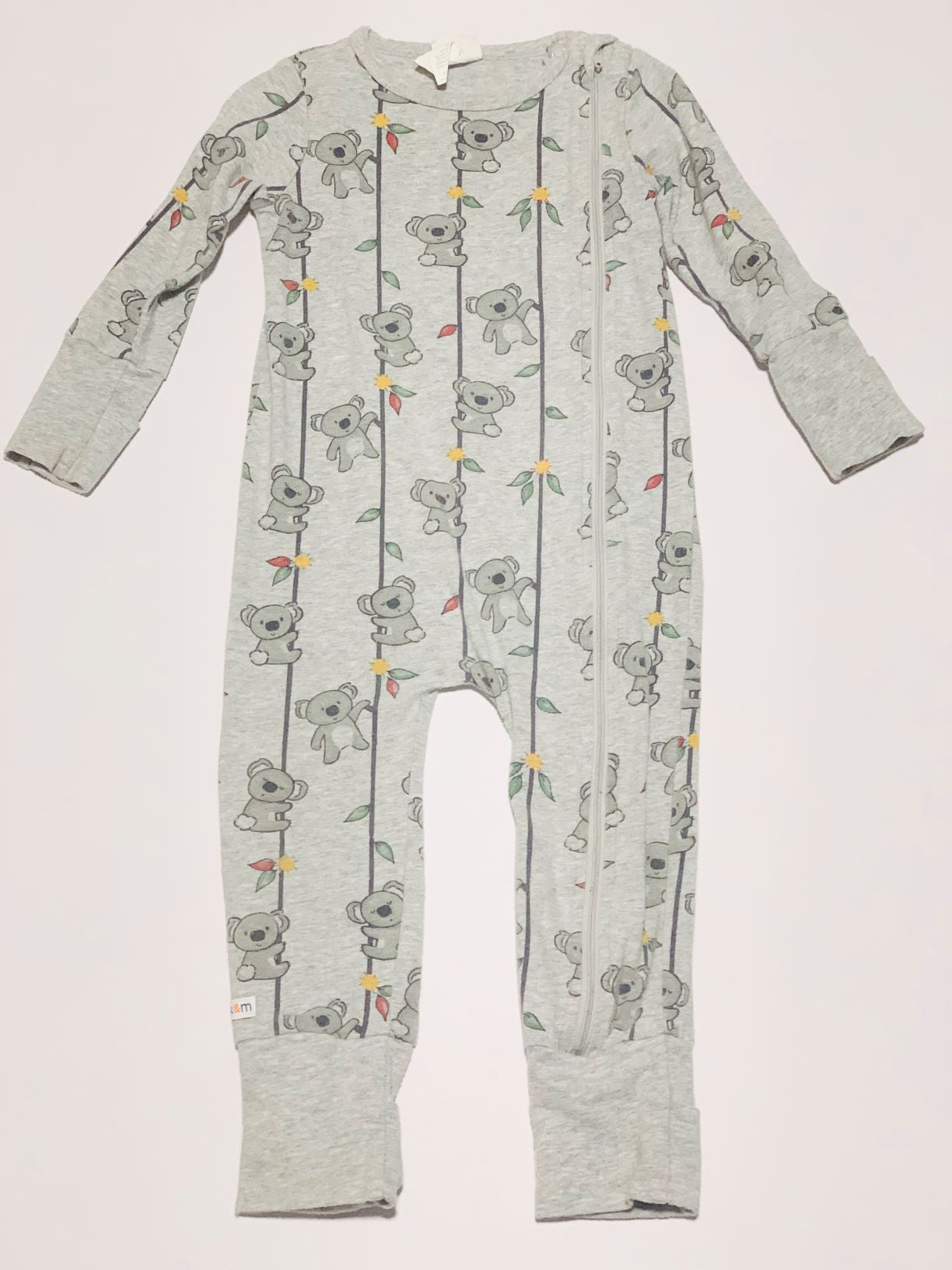 Koala zip onesie - Size 1