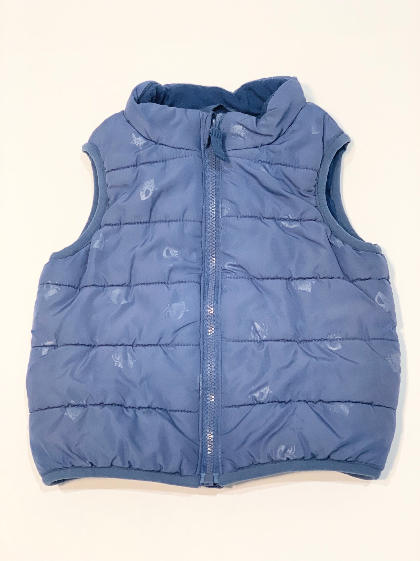 Blue puffer vest - Size 1