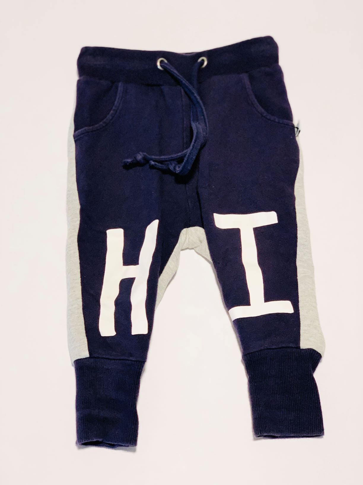 Navy HI trackies - Size 1