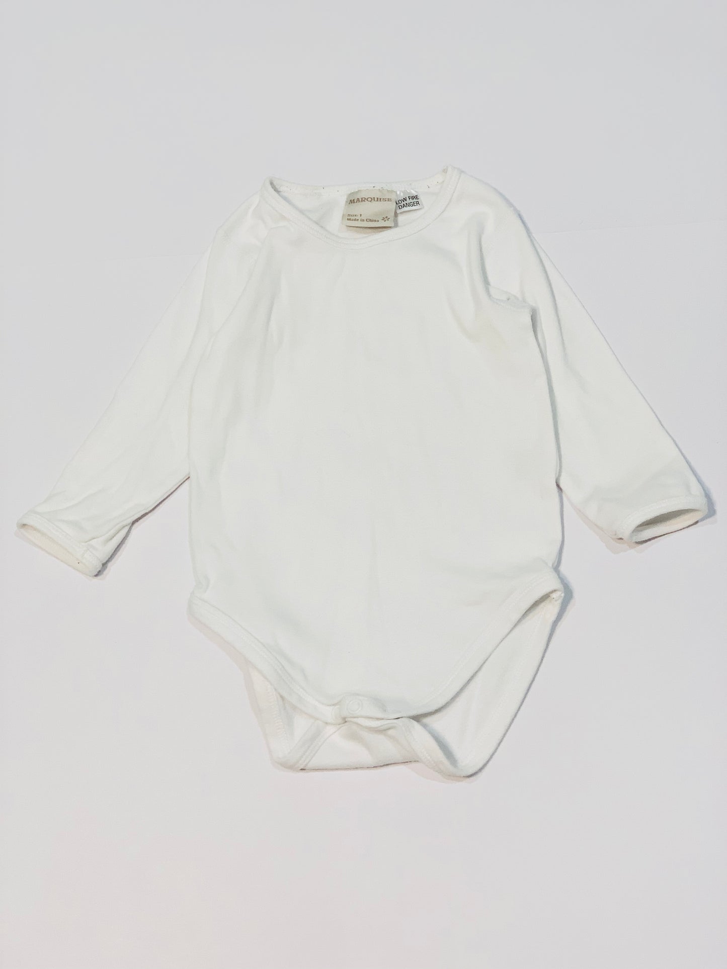 White bodysuit - Size 1