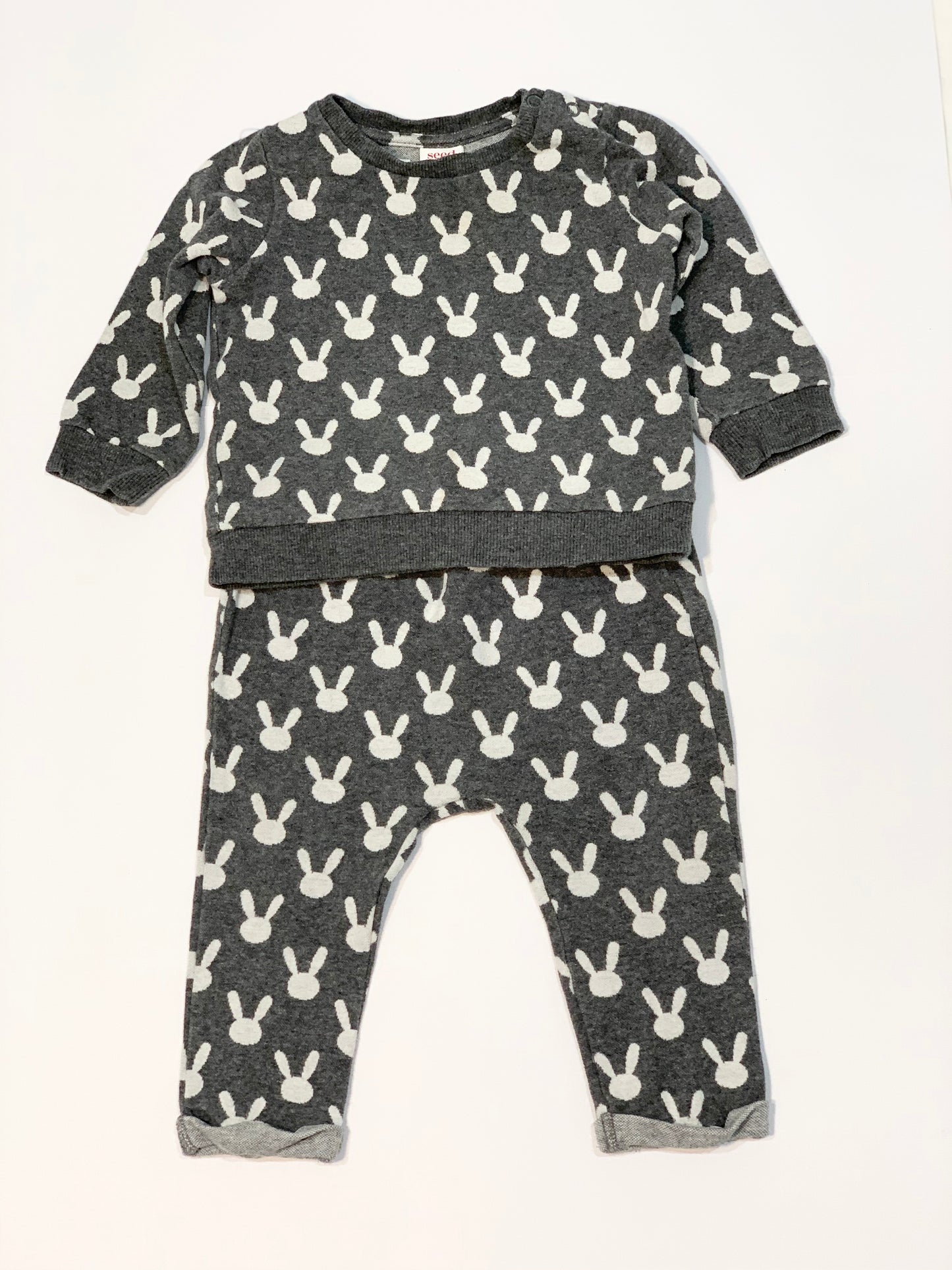 Grey bunny set - Size 1