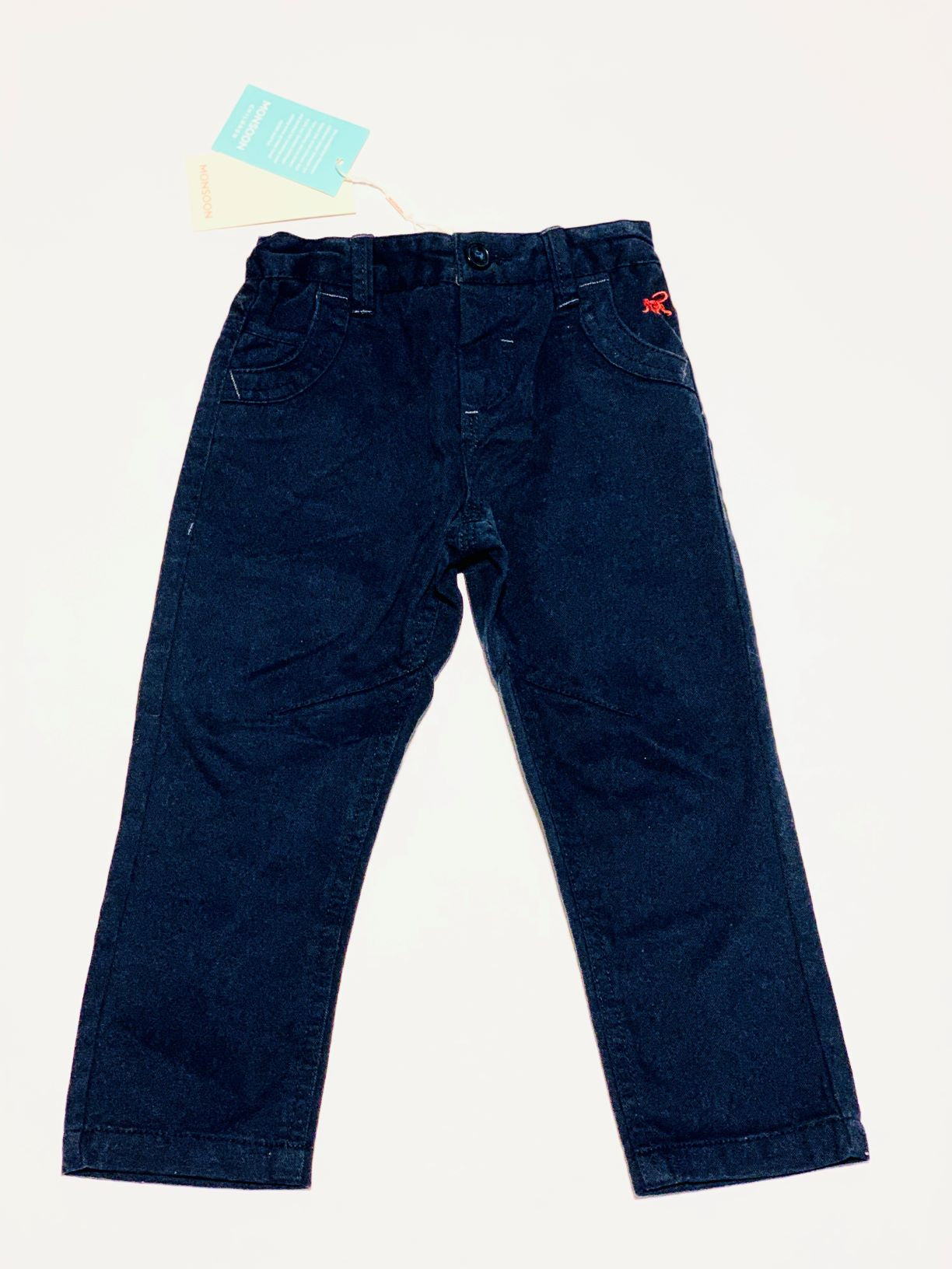 Navy chinos BNWT - Size 12-18 months