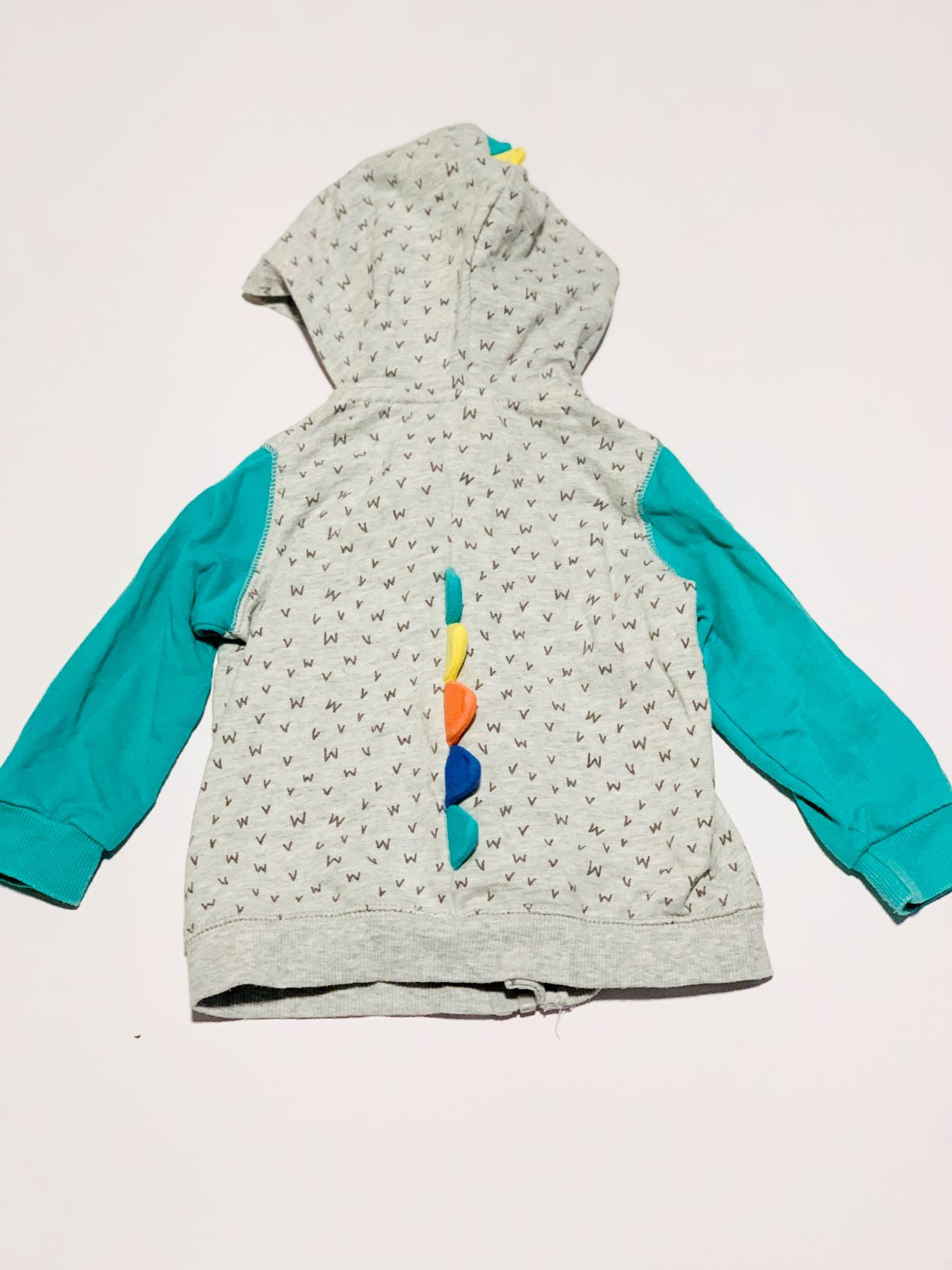 Dinosaur spine hoodie - Size 1