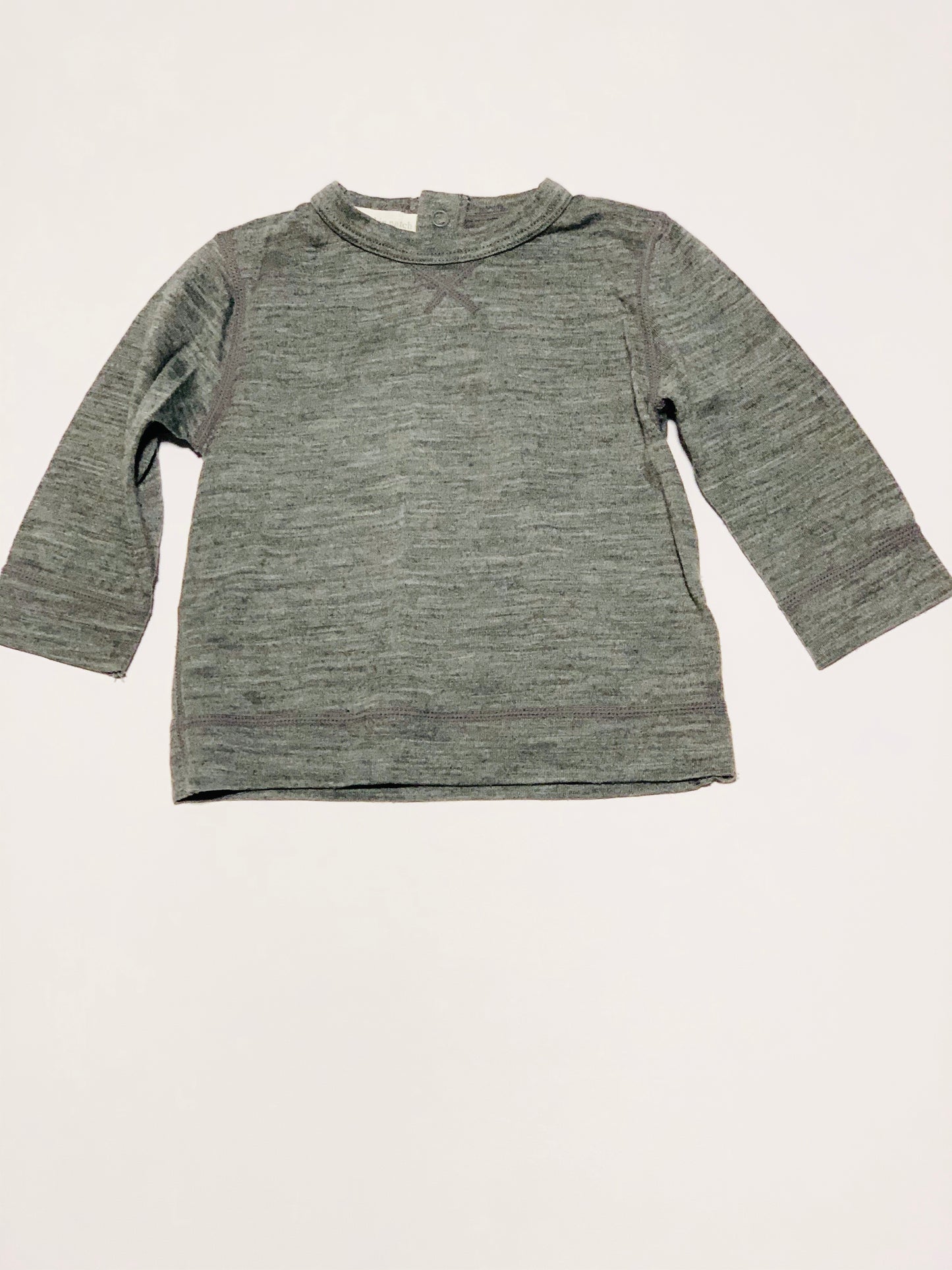 Grey woolen top - Size 00