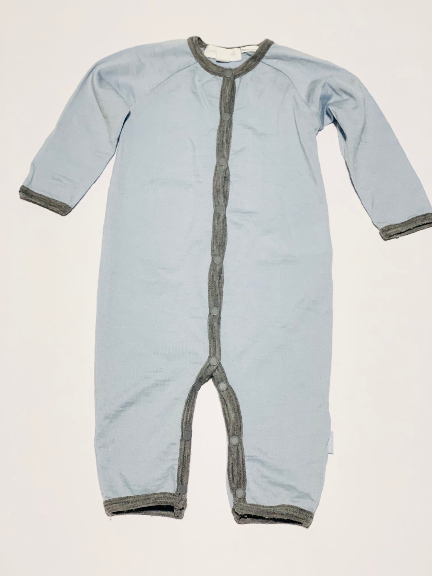 Blue wool onesie - Size 00
