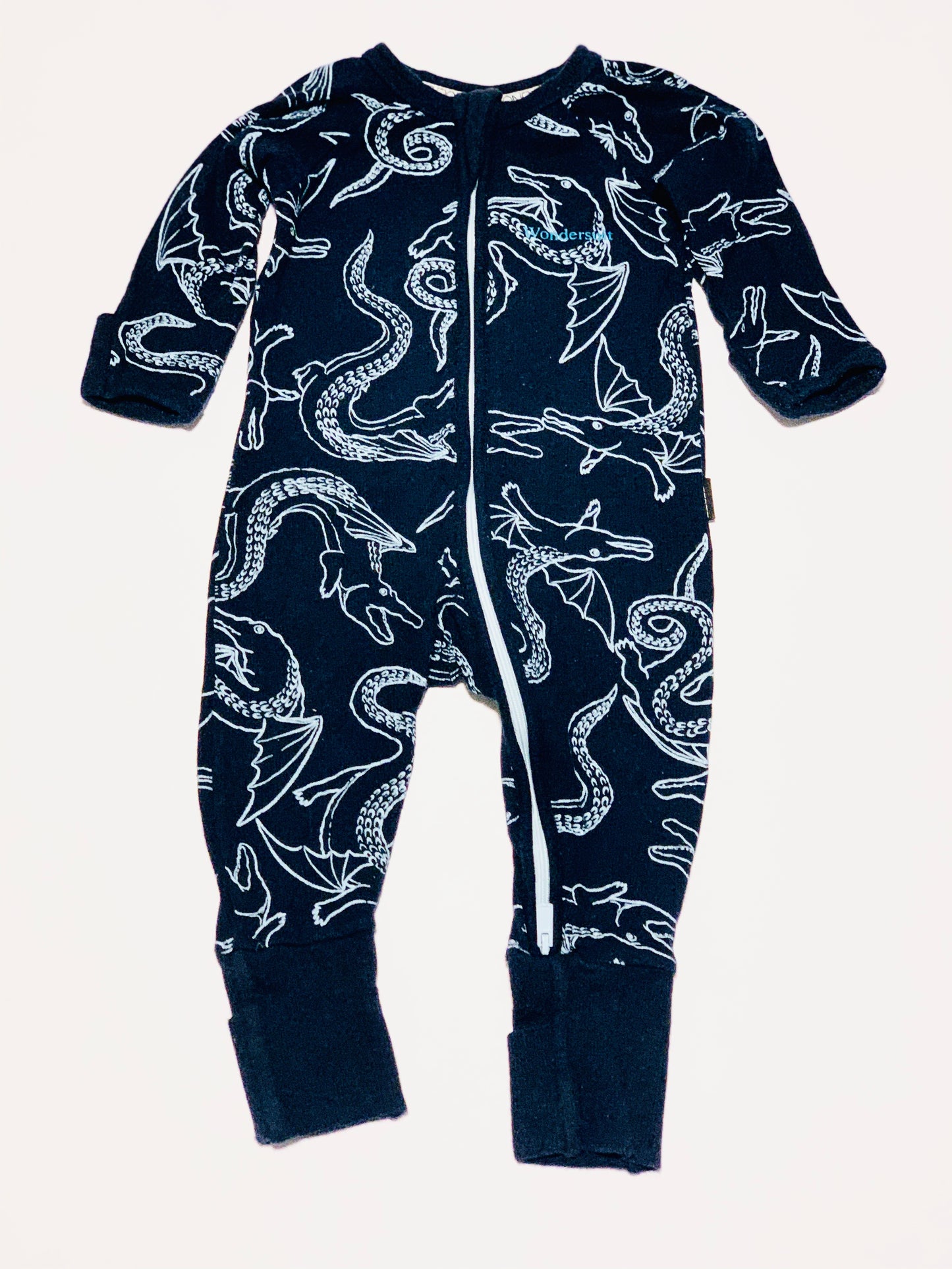 Zippy Wondersuit ribbed - Size 00