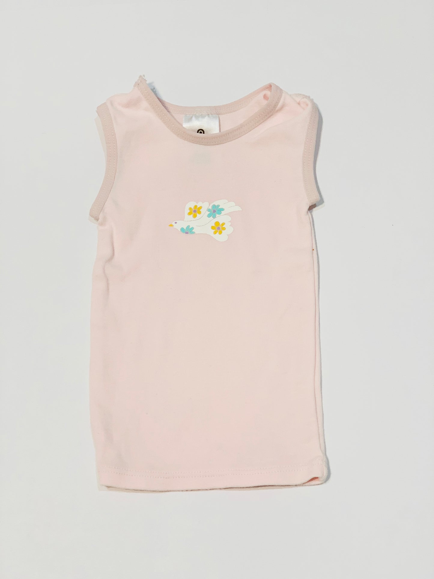Pink dove singlet - Size 0000