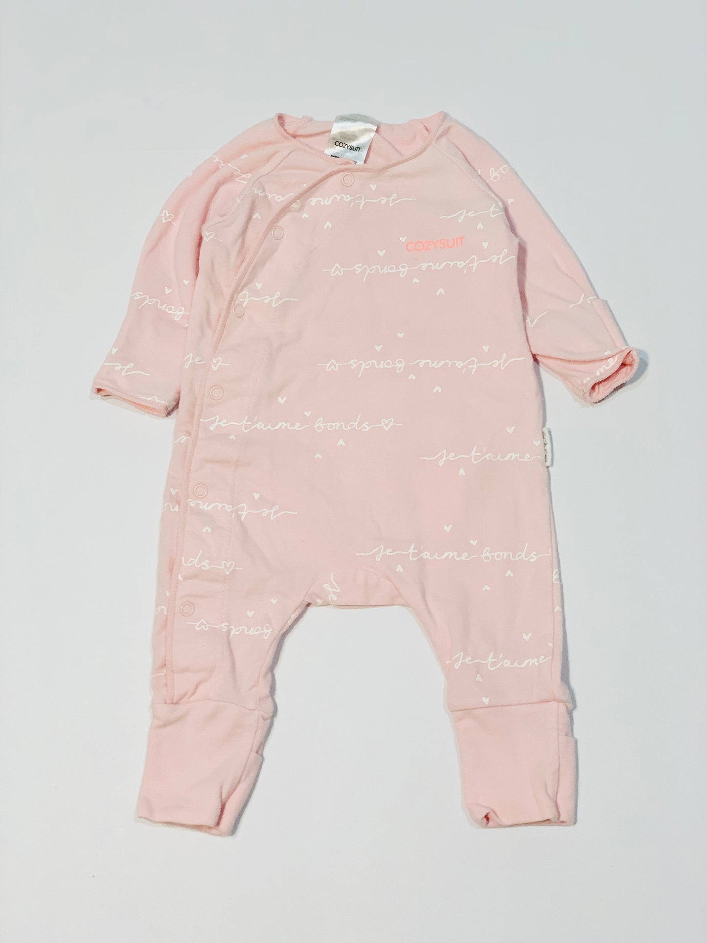 Pink Cosysuit - Size 0000
