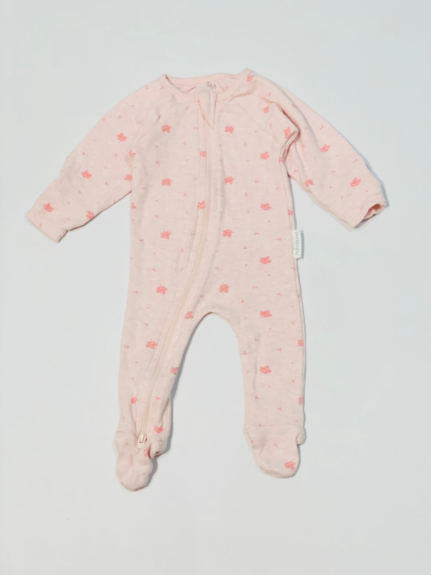 Leaf zip onesie - Size 0000