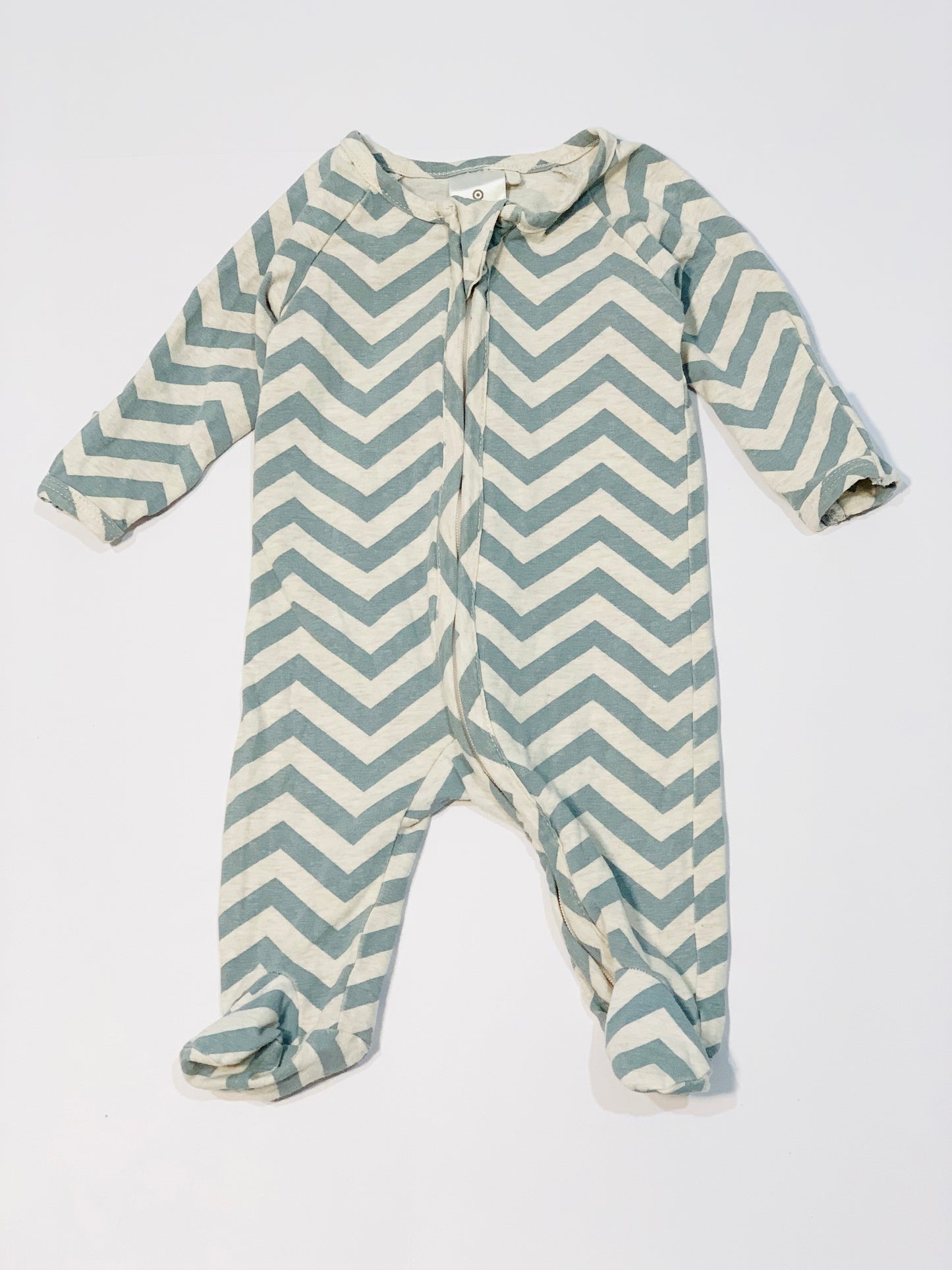 Zigzag zip onesie - Size 0000
