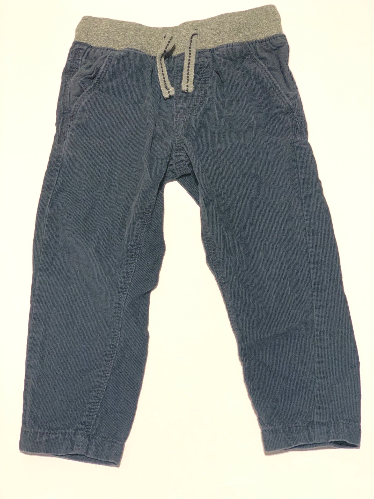 Navy corduroy pants - Size 2