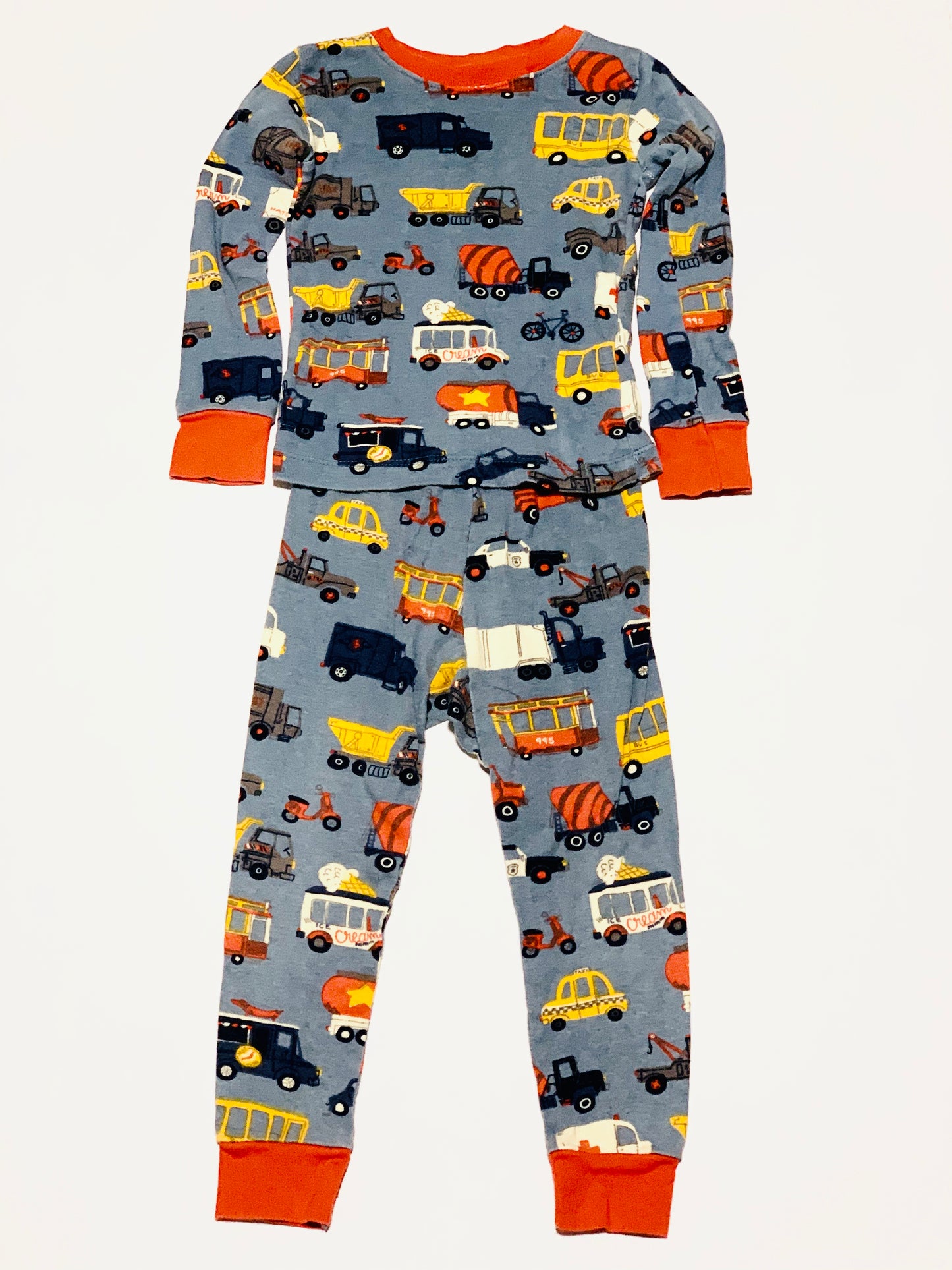 Truck theme pyjamas - Size 2