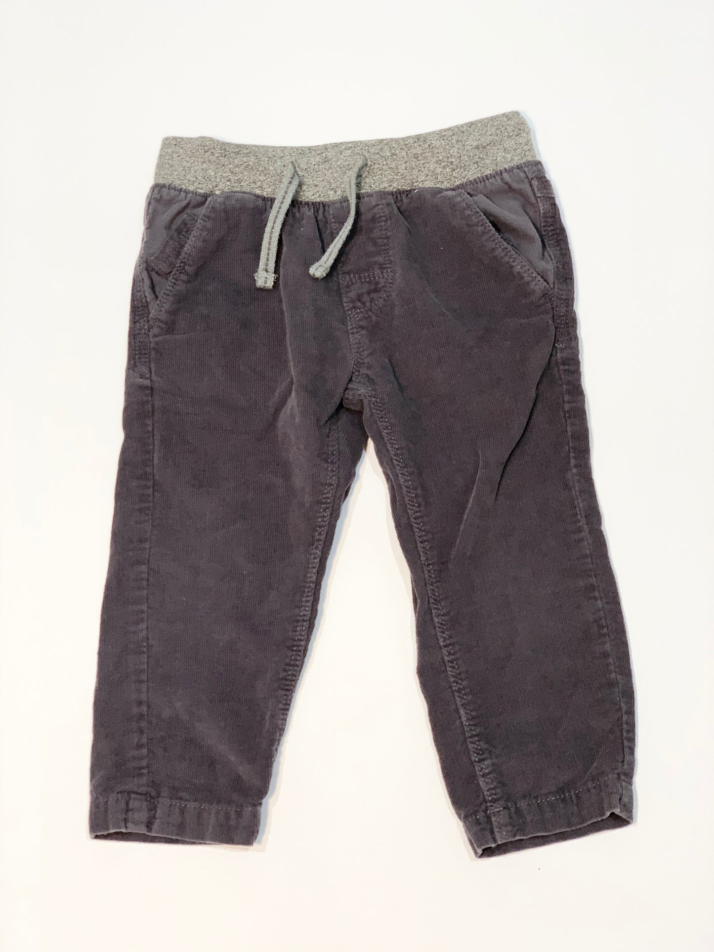 Grey corduroy pants - Size 2