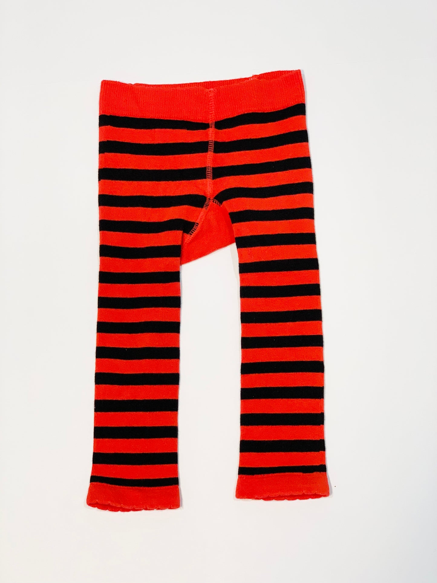 Striped solider tights - Size 2-3