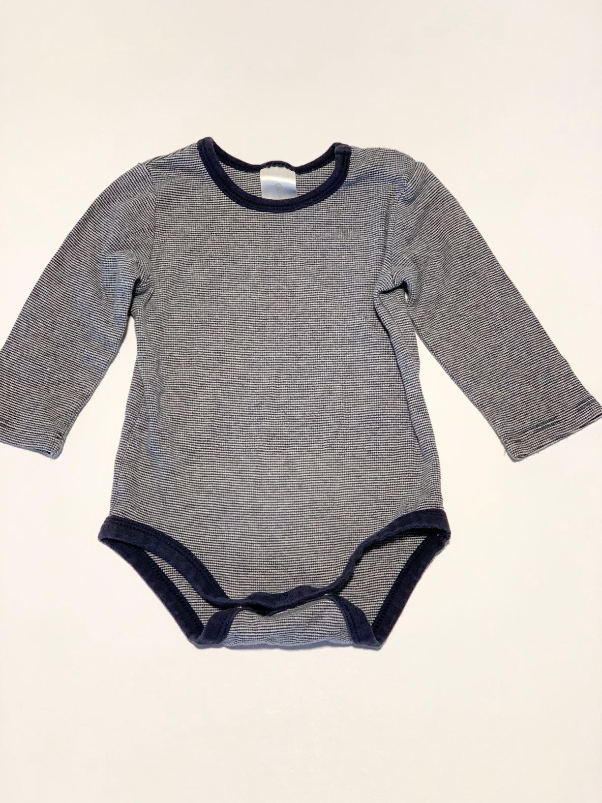 Navy striped bodysuit - Size 0