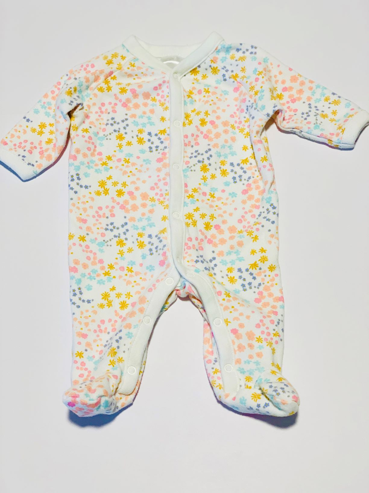 Floral onesie - Size 0000