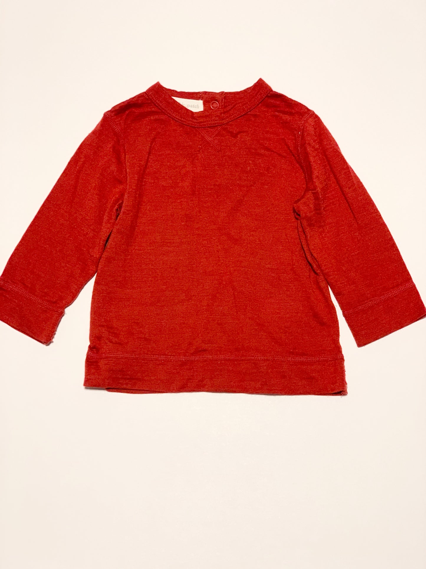 Red woolen top - Size 00