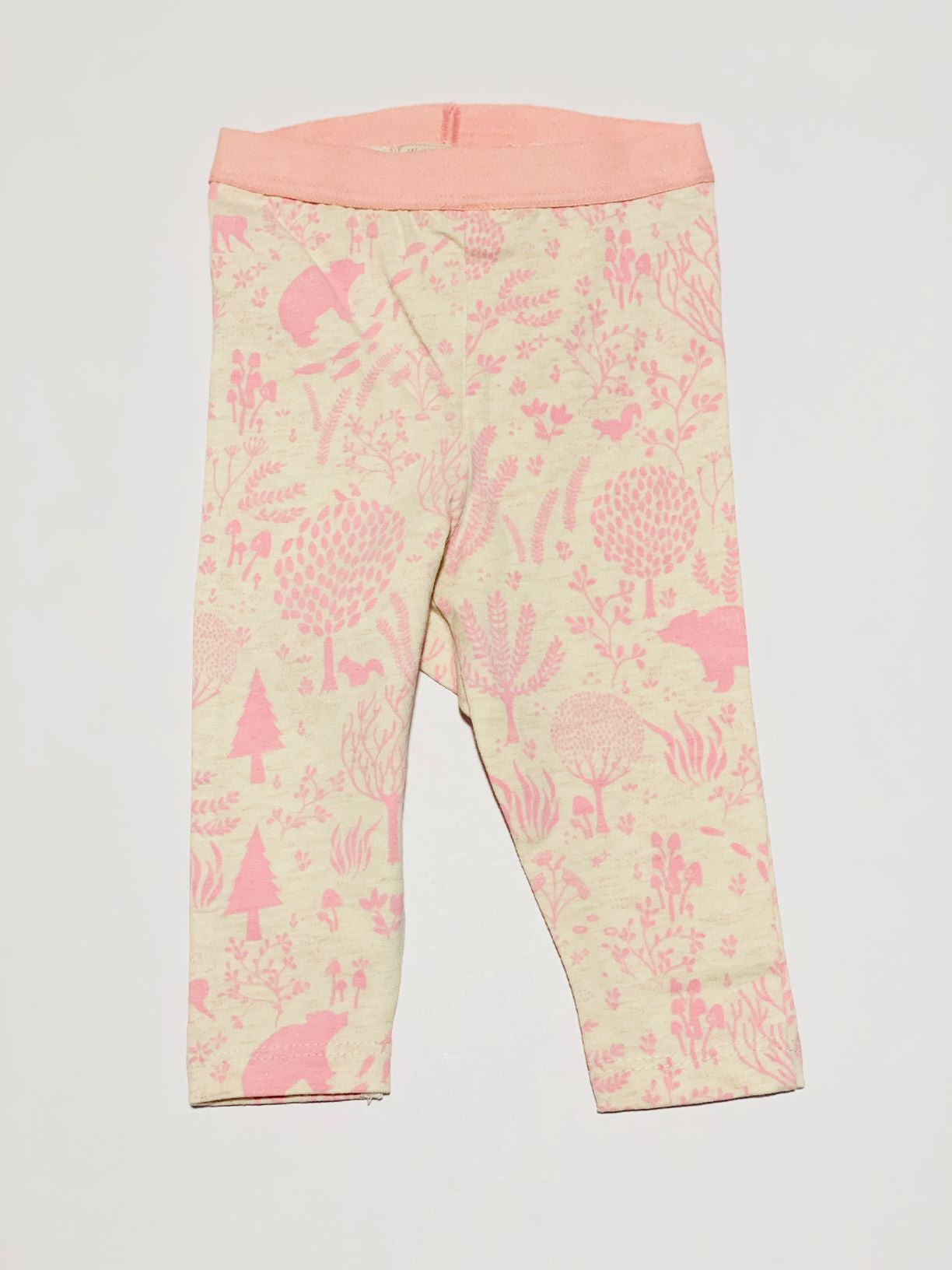 Pink woodlands leggings - Size 000