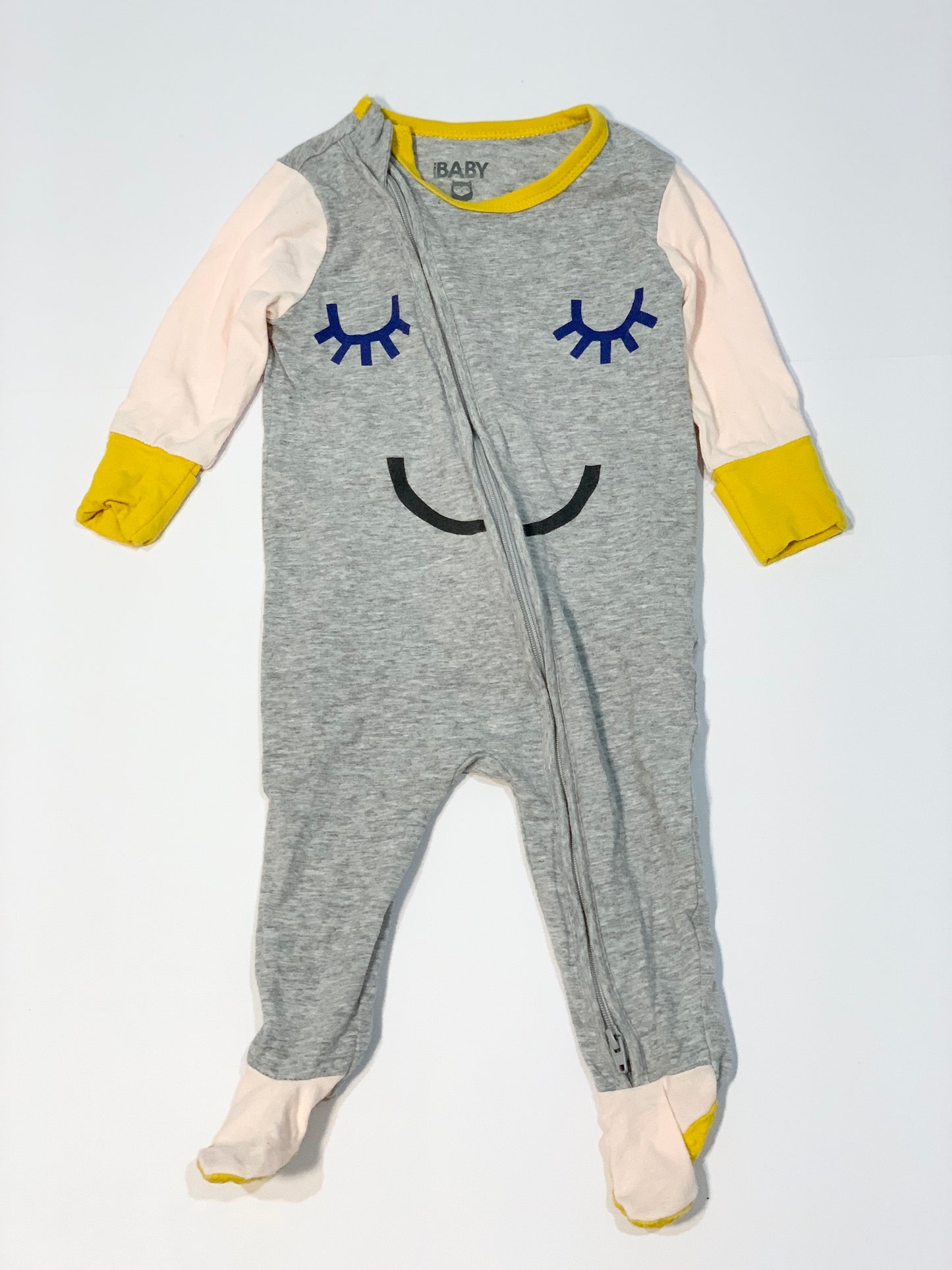 Face zip onesie - Size 00