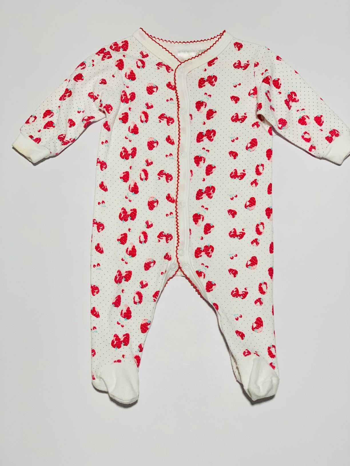 Strawberry onesie - Size 000