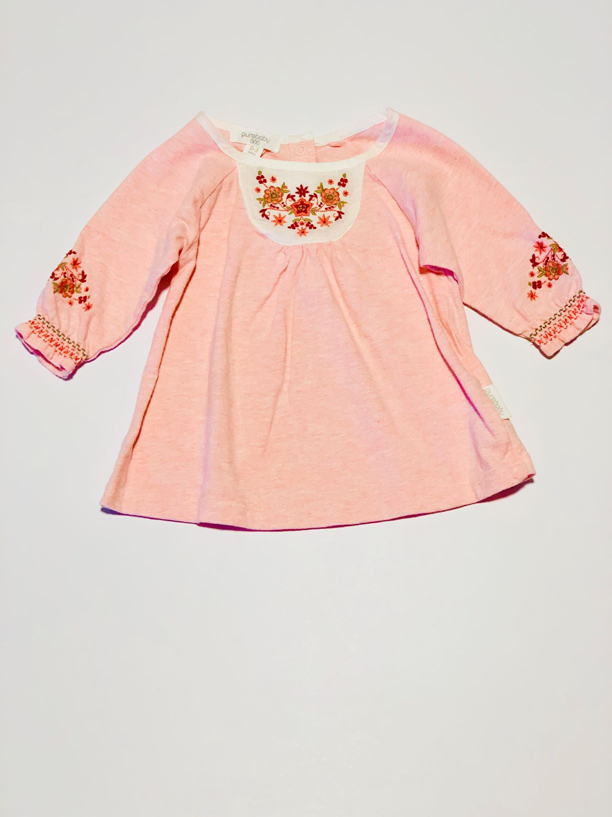 Pink floral top - Size 000