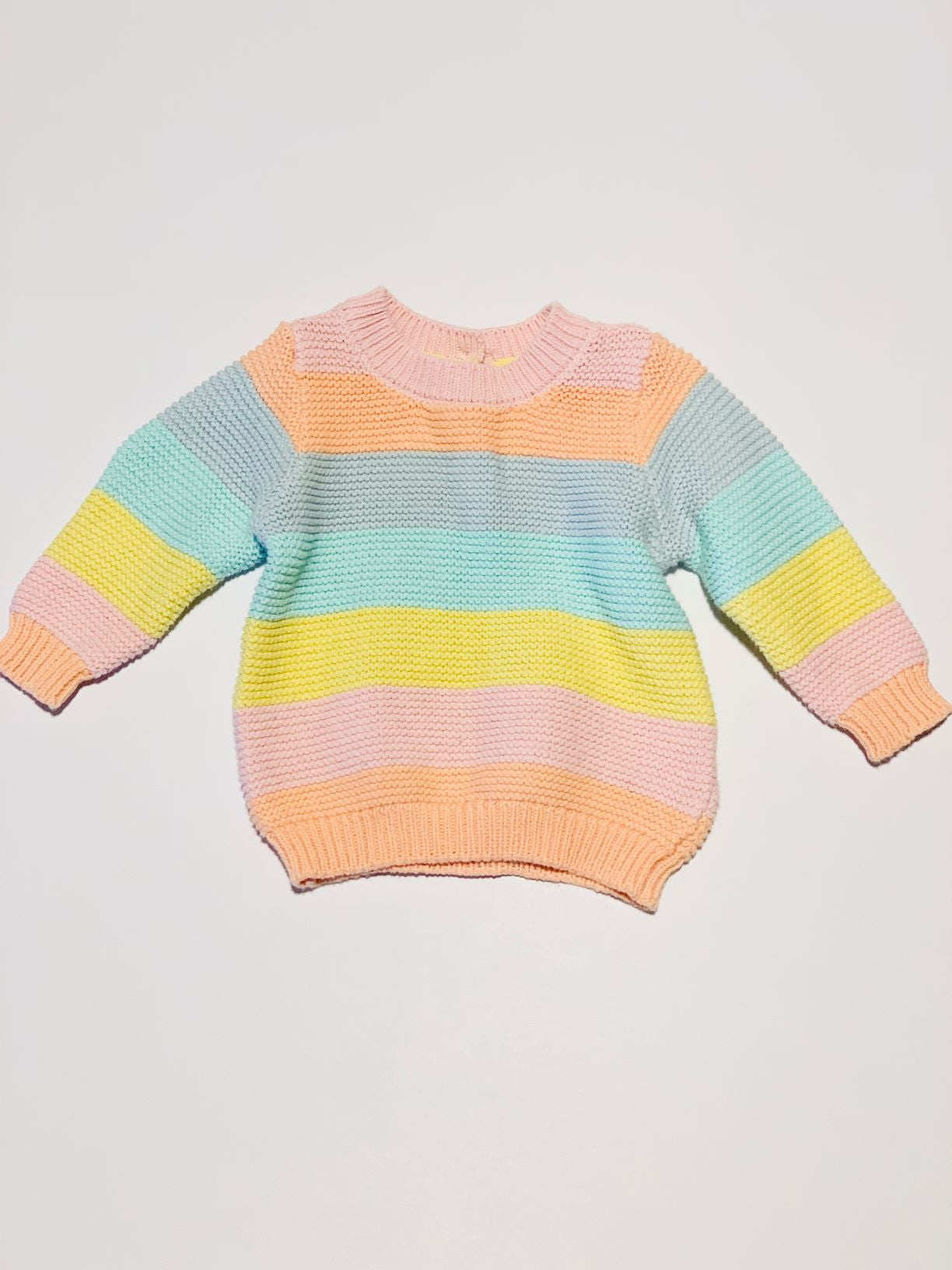 Rainbow knit jumper - Size 000