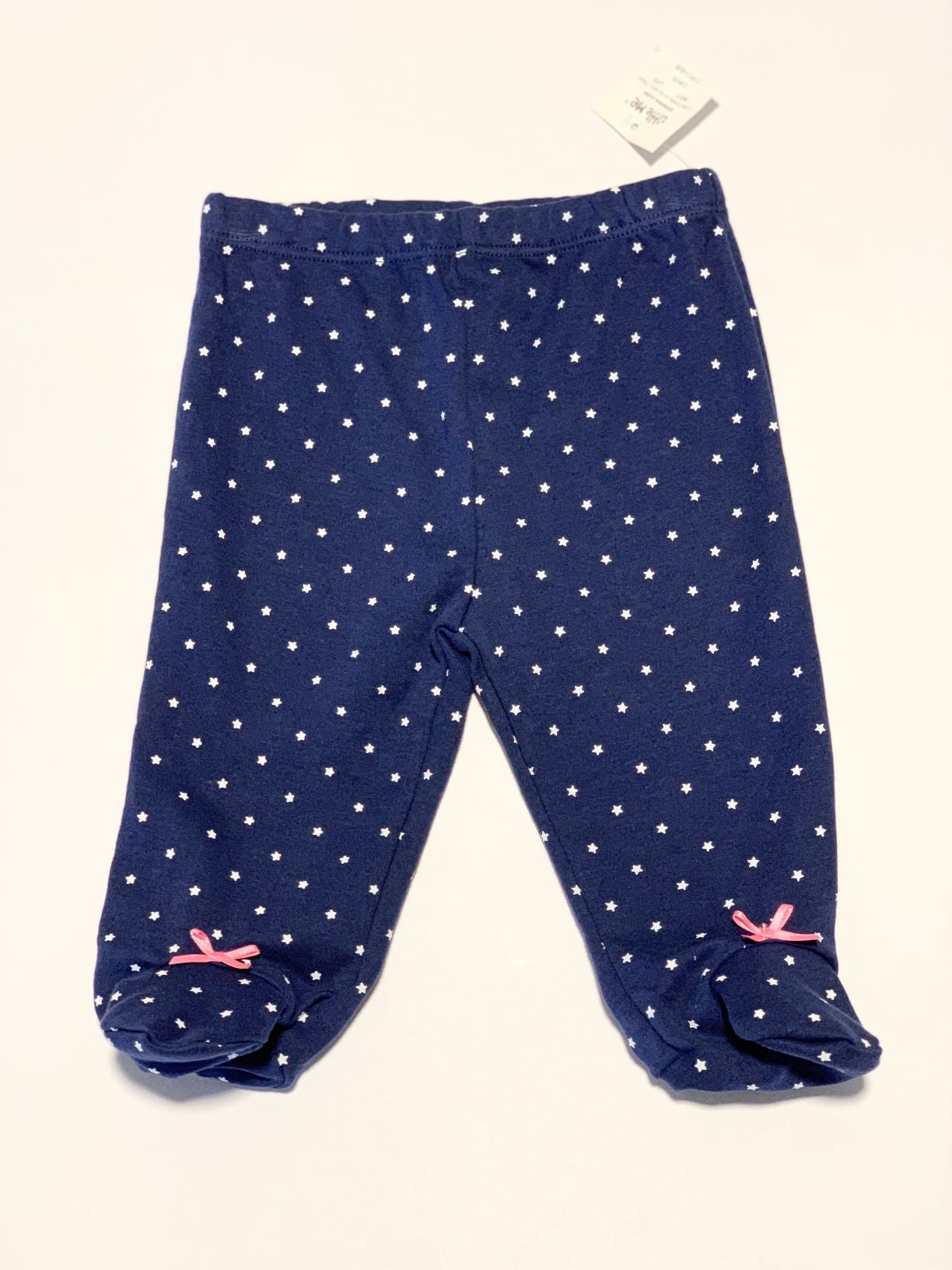 Navy stars footed pants BNWT - Size 000