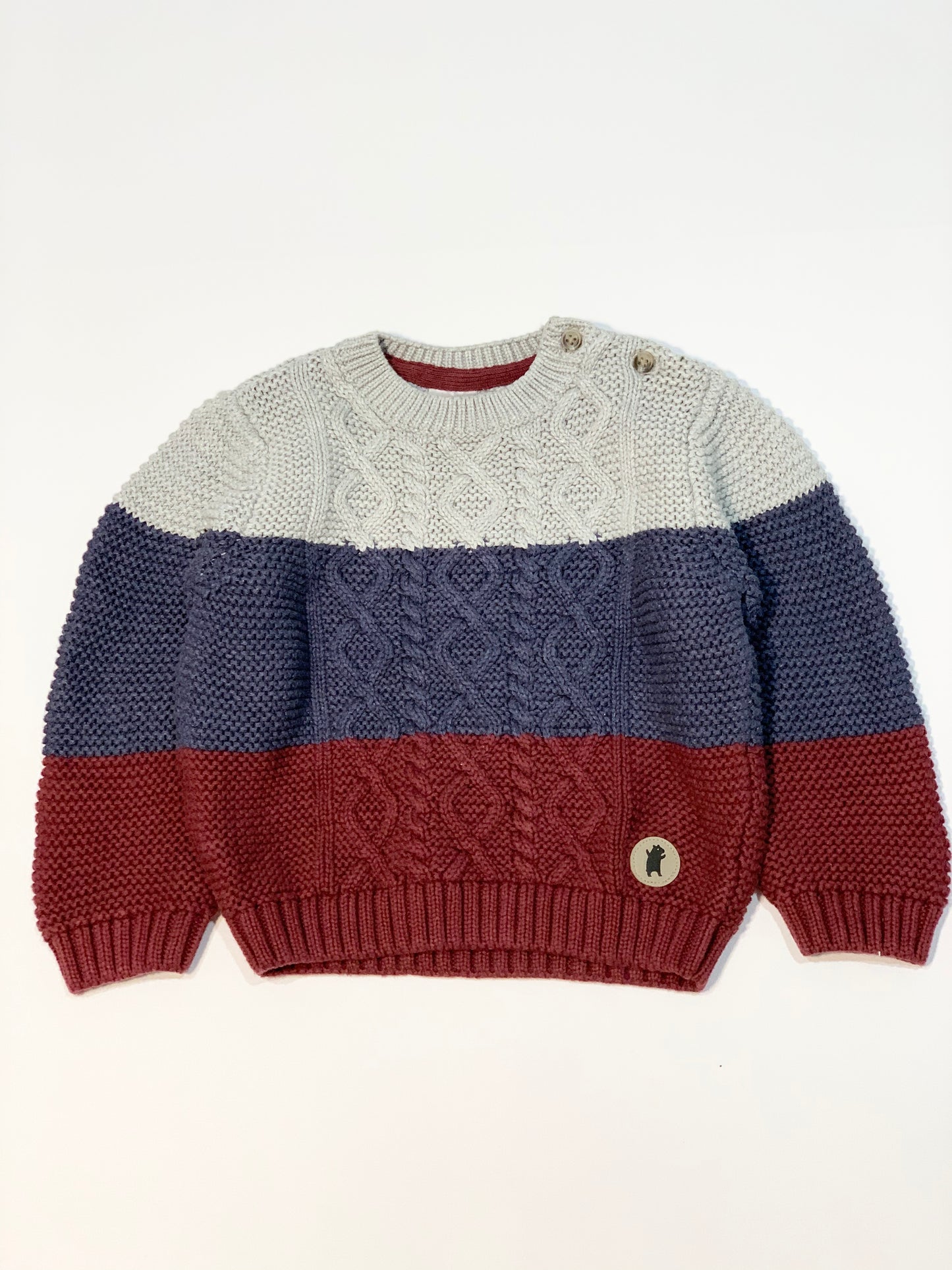Cable knit jumper - Size 1